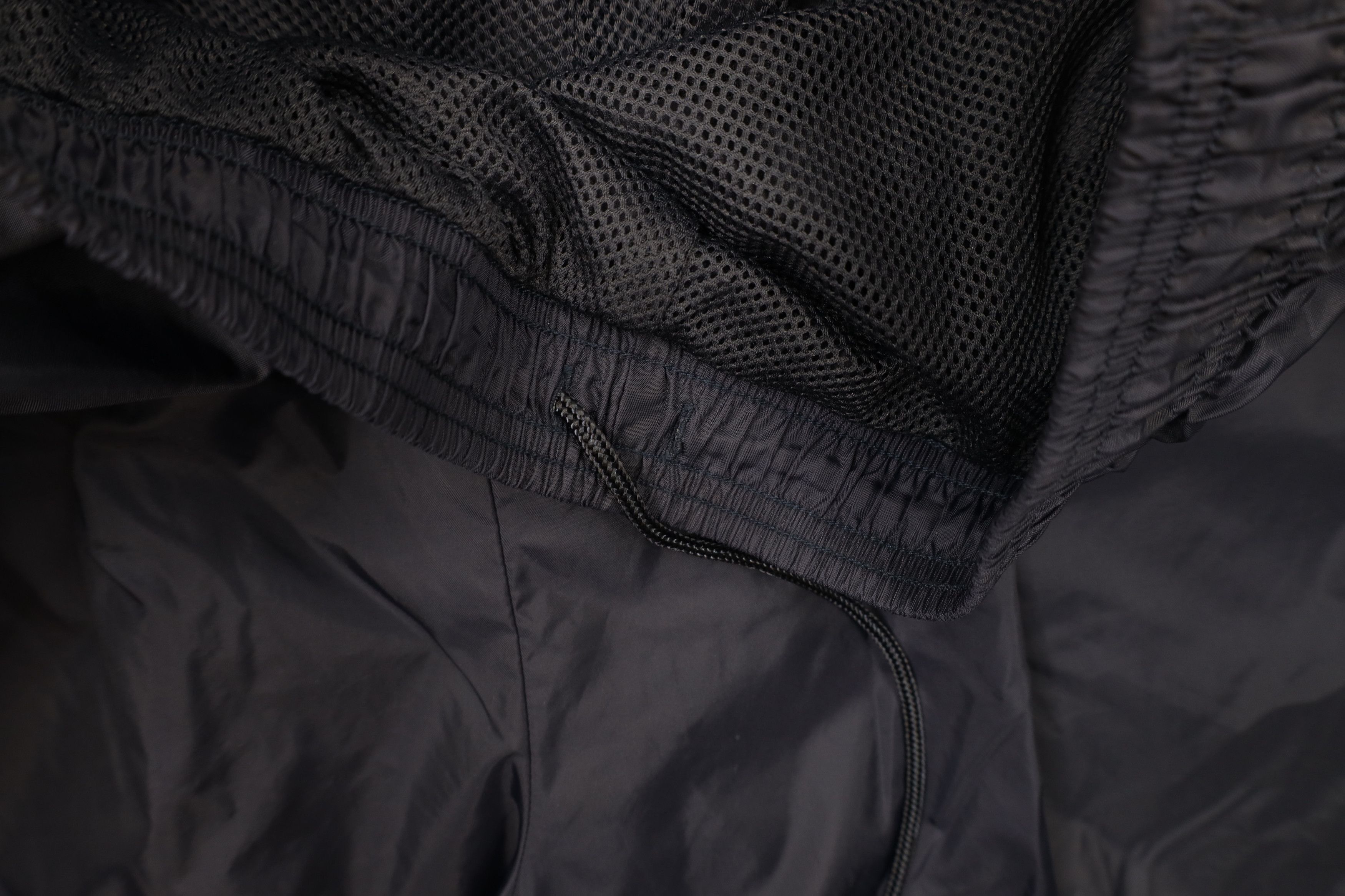 Reebok × Vintage Vintage 90s Reebok Wide Leg Windbreaker Pants Navy Blue Size US 38 / EU 54 - 8 Thumbnail