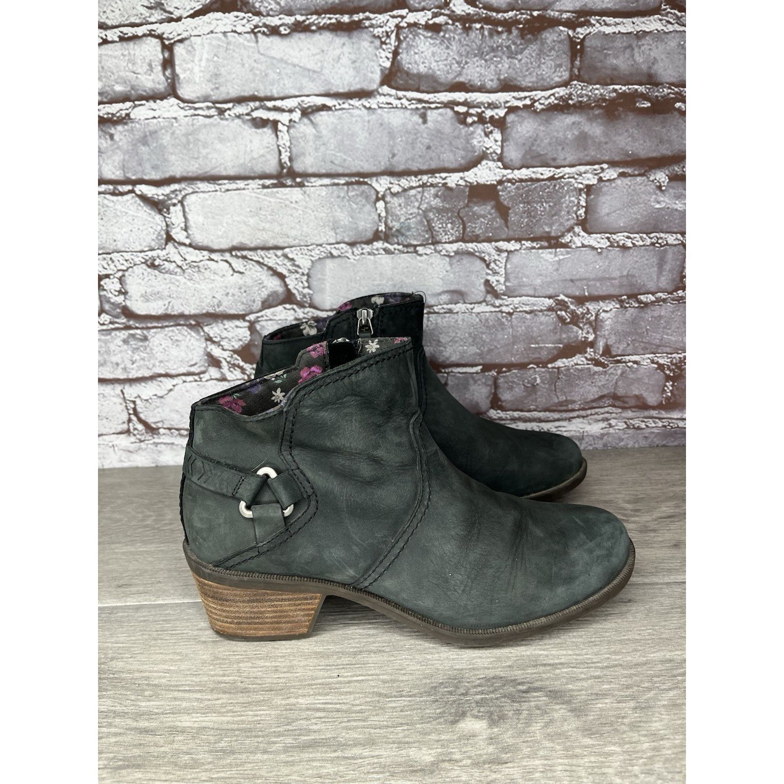 Teva Teva Foxy Ankle Booties Black Casual Comfort Boots Women 8.5 Size US 8.5 / IT 38.5 - 14 Thumbnail