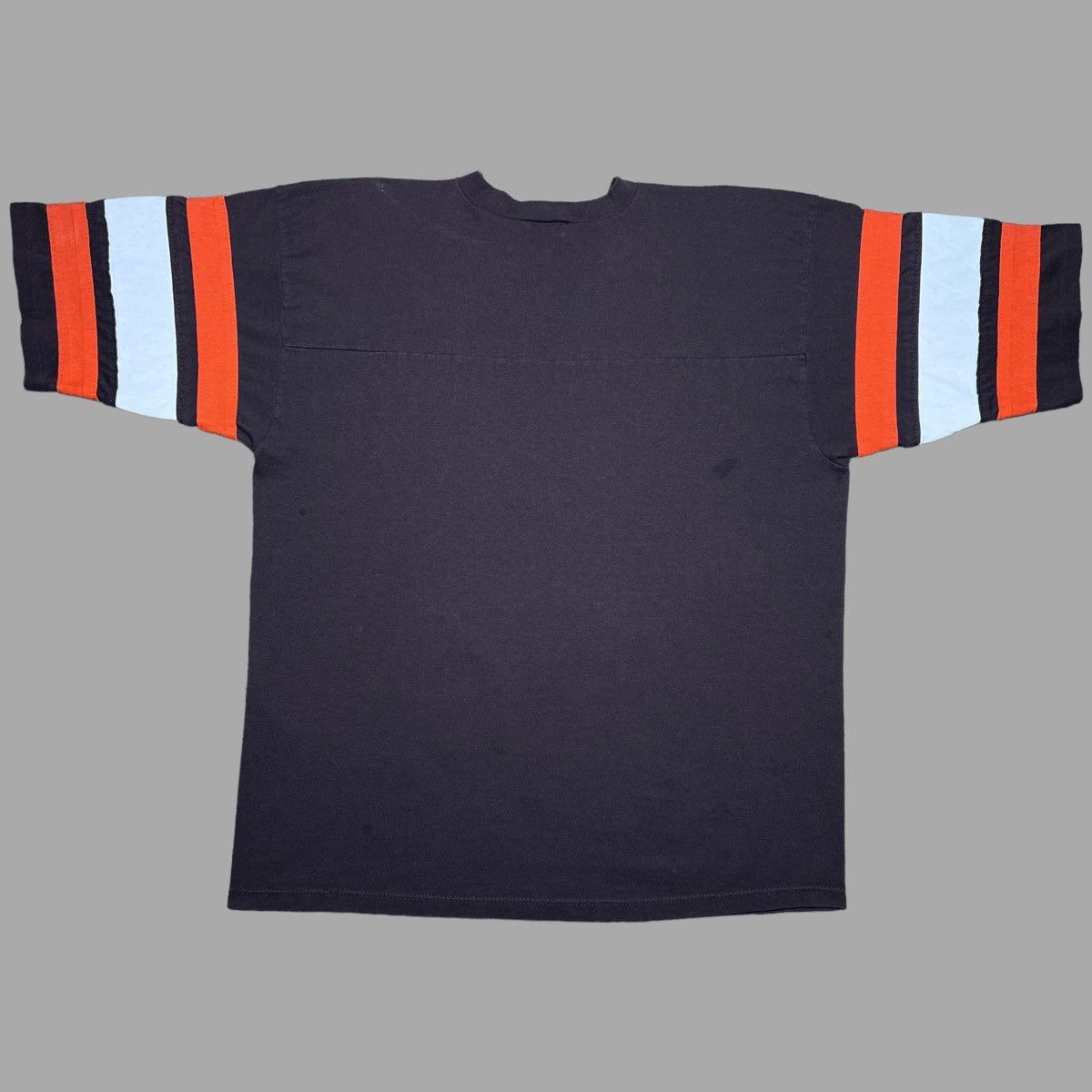 NHL × Vintage Vintage 80s NFL Cleveland Browns Helmet Spell Out Logo 7 Tee Size US L / EU 52-54 / 3 - 3 Thumbnail