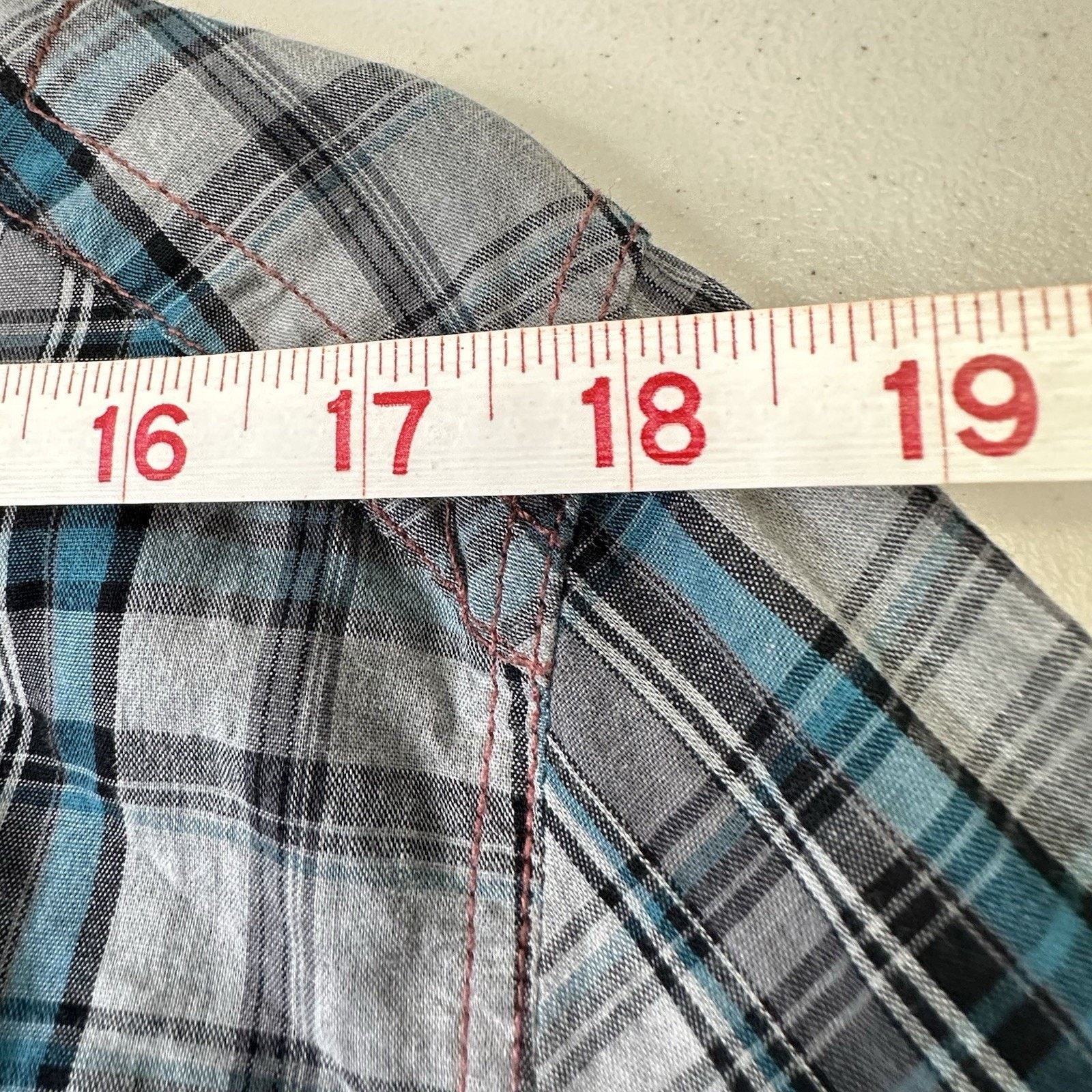 Affliction Affliction Black Premium Plaid Shirt XL Slim Fit Button Size US M / EU 48-50 / 2 - 5 Thumbnail