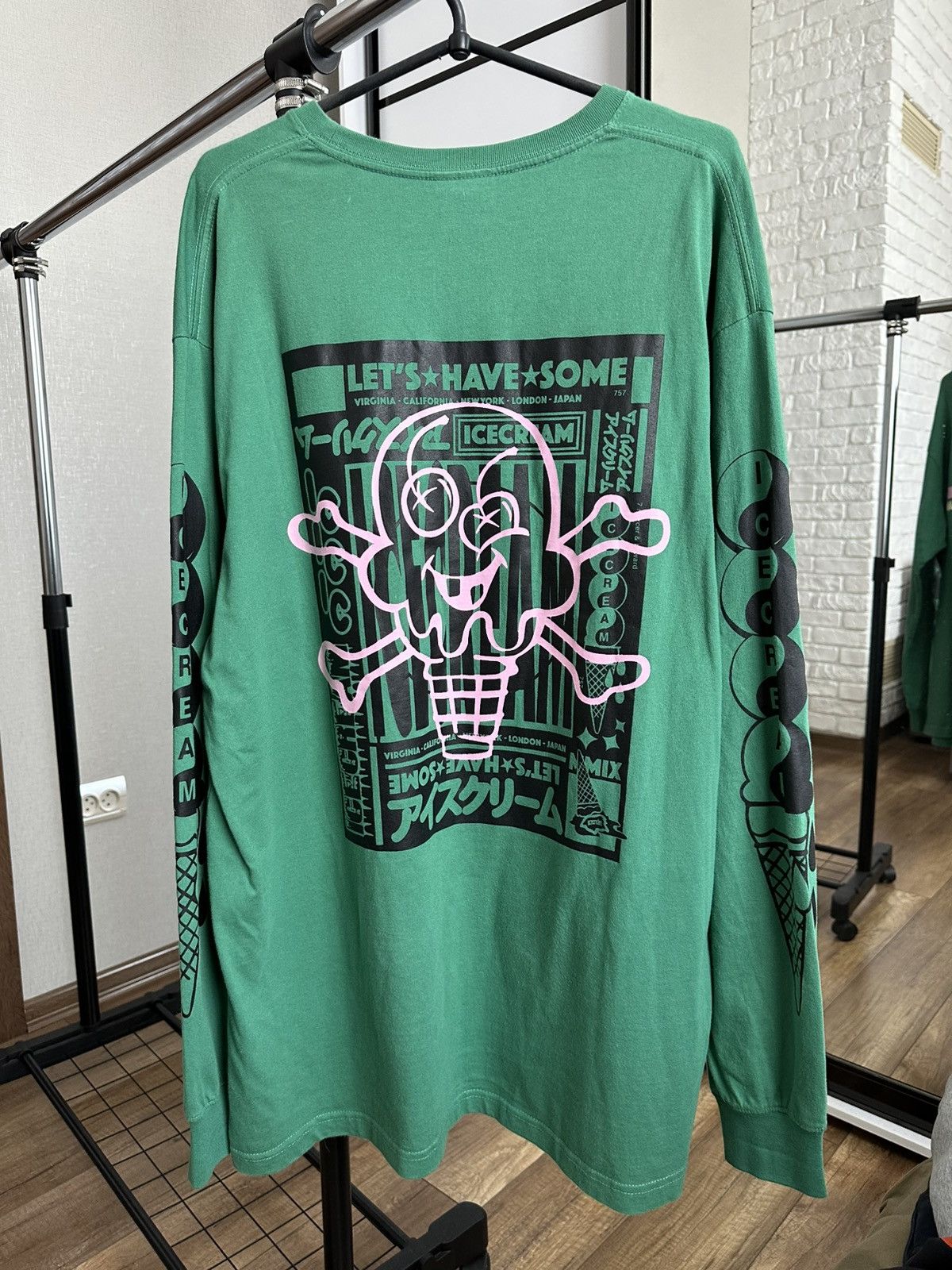 Icecream Icecream Billionaire Boys Club BBC Long Sleeve T-Shirt Size US XXL / EU 58 / 5 - 2 Thumbnail