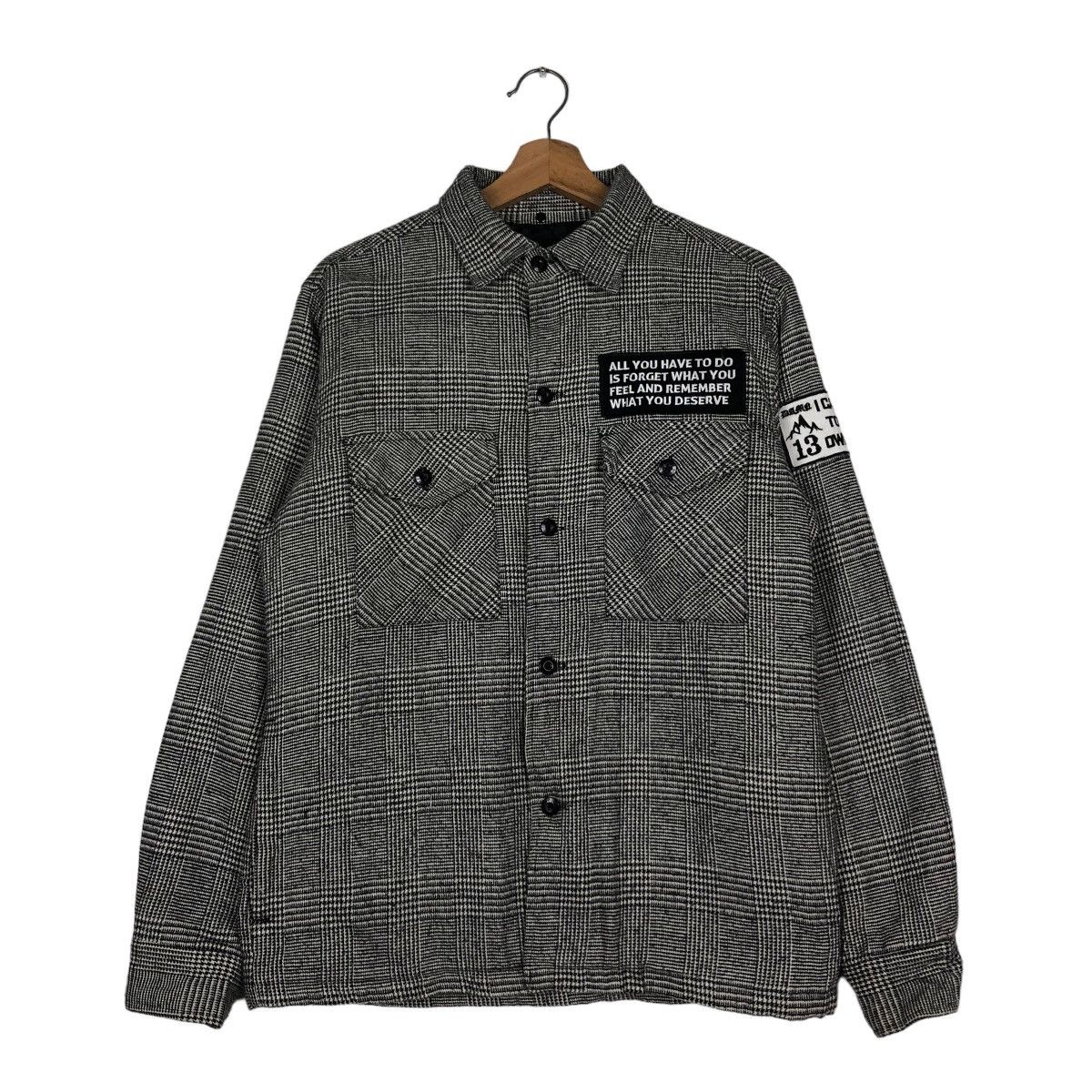 Japanese Brand 📌VINTAGE BIKER JACKET BONDAGE BIG POCKETS DIAGNOL ARROW Size US M / EU 48-50 / 2 - 2 Thumbnail