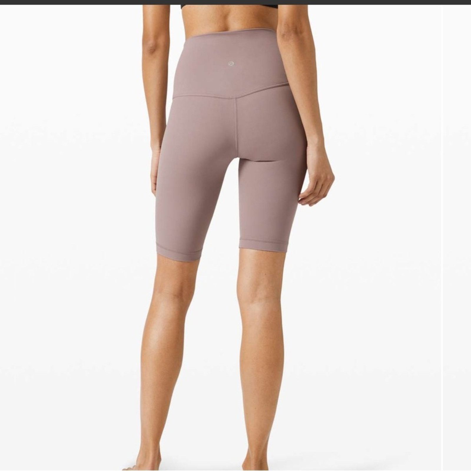 Lululemon Lululemon Align Super High-Rise 10” Shorts - Size 6 - Violet Size 28" / US 6 / IT 42 - 1 Thumbnail