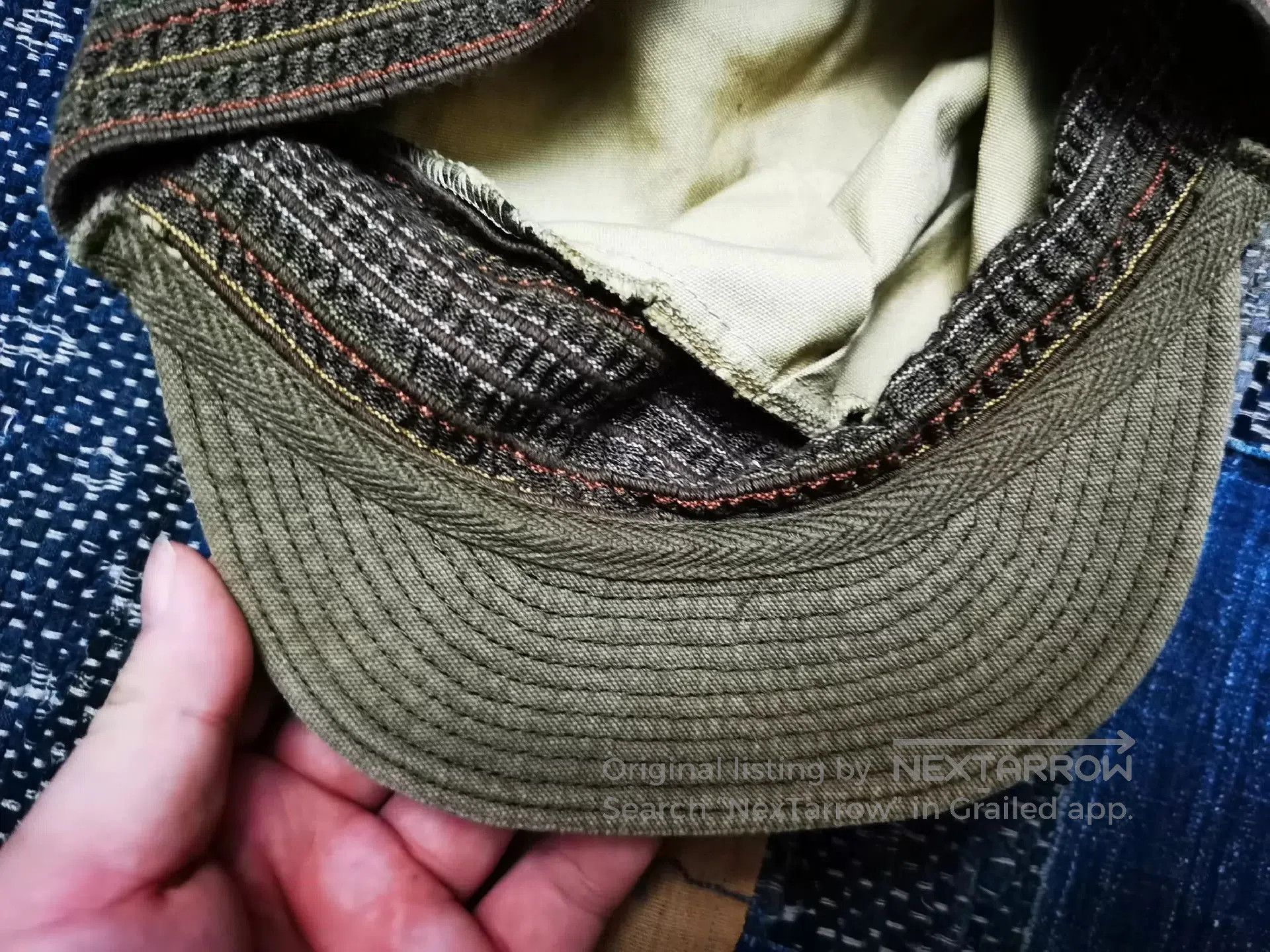 Kapital Kapital Workwear denim hat. Size ONE SIZE - 9 Thumbnail