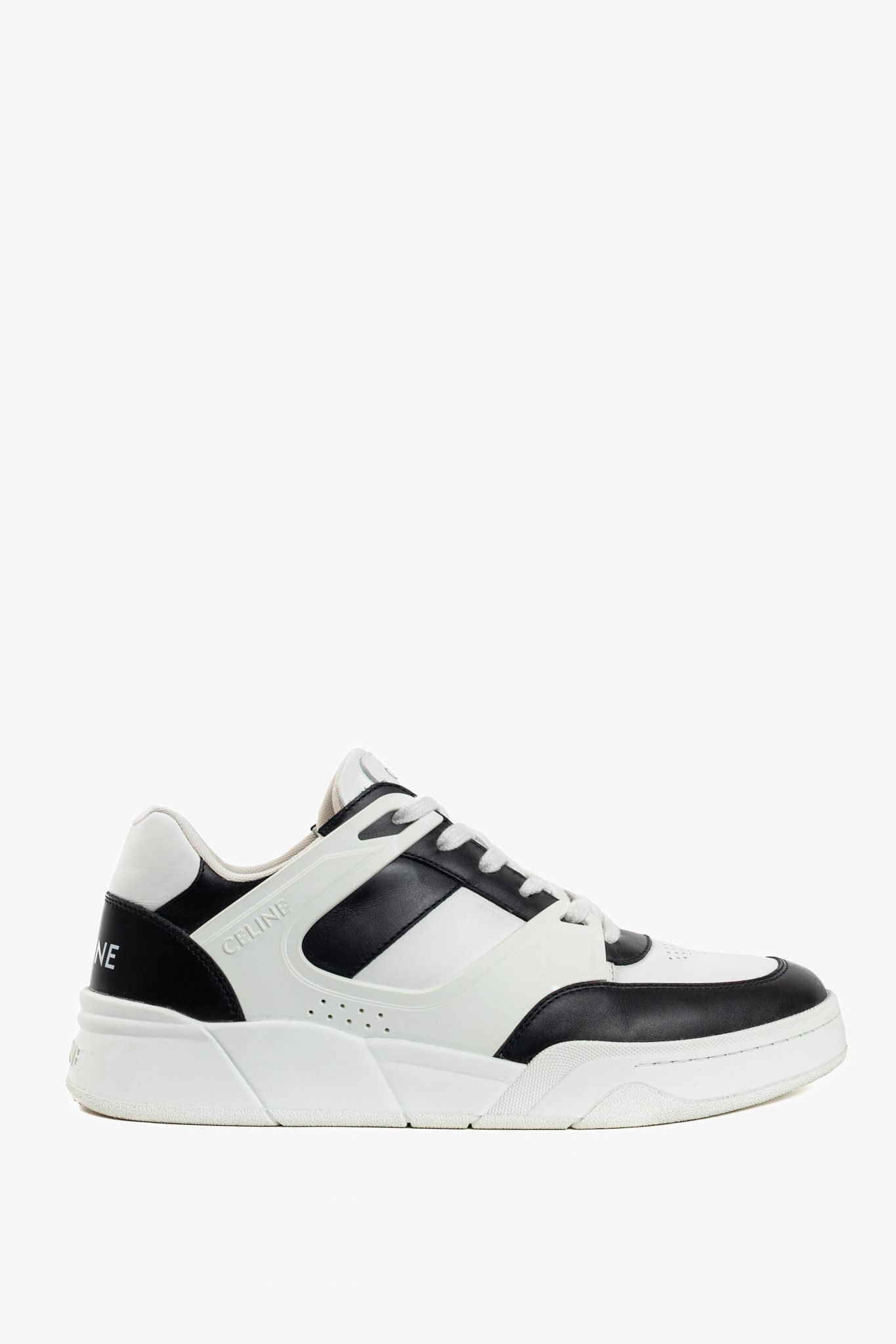 Celine Celine CT-07 Calfskin Low Lace-Up Trainers Size US 10.5 / EU 43-44 - 1 Thumbnail