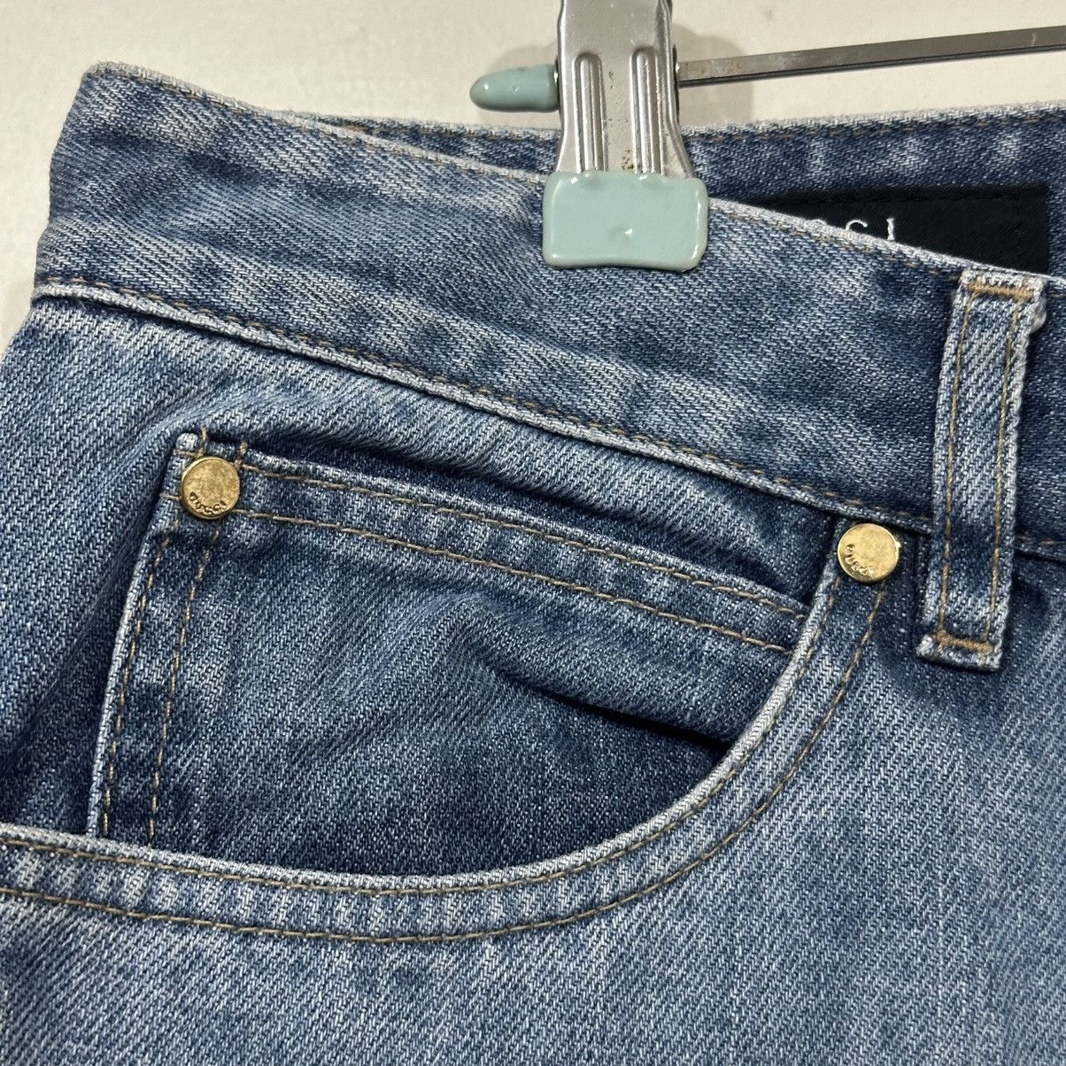 Gucci Gucci - Denim - Embroidered Size US 32 / EU 48 - 5 Thumbnail