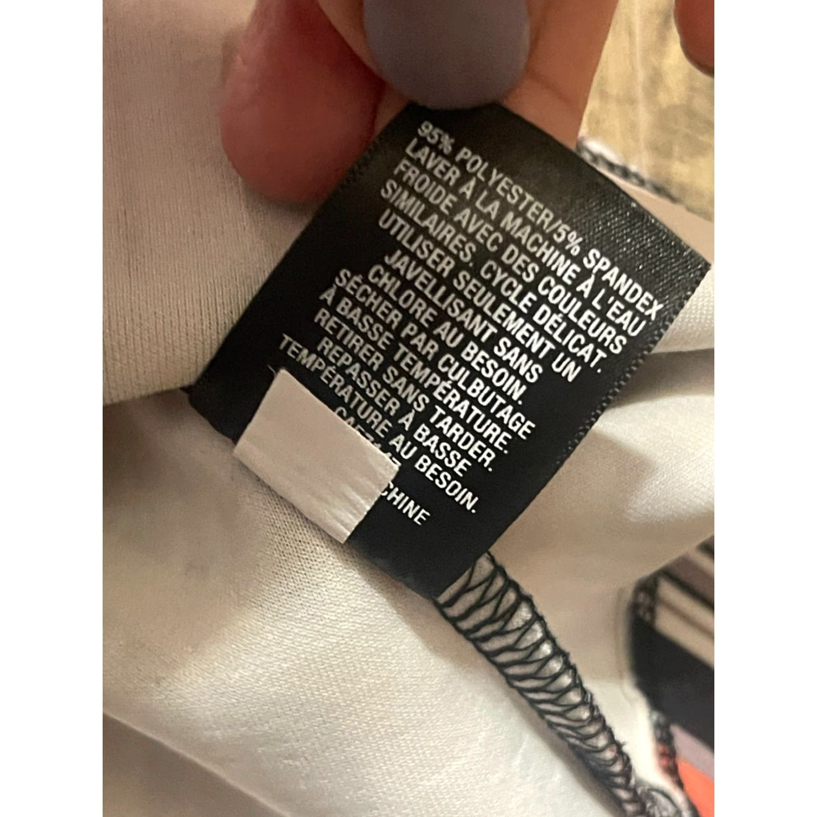 Mossimo Mossimo Dress Women's Size Small, Zip up Back, White Black Grey Orange, Colorful, Knee Length, Casual, Shift, Regular, Dress, Womens Size S / US 4 / IT 40 - 7 Thumbnail