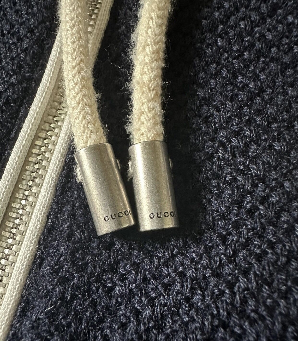 Gucci Gucci arm side red and green blue knitted zipper hoodie Size US XS / EU 42 / 0 - 4 Thumbnail