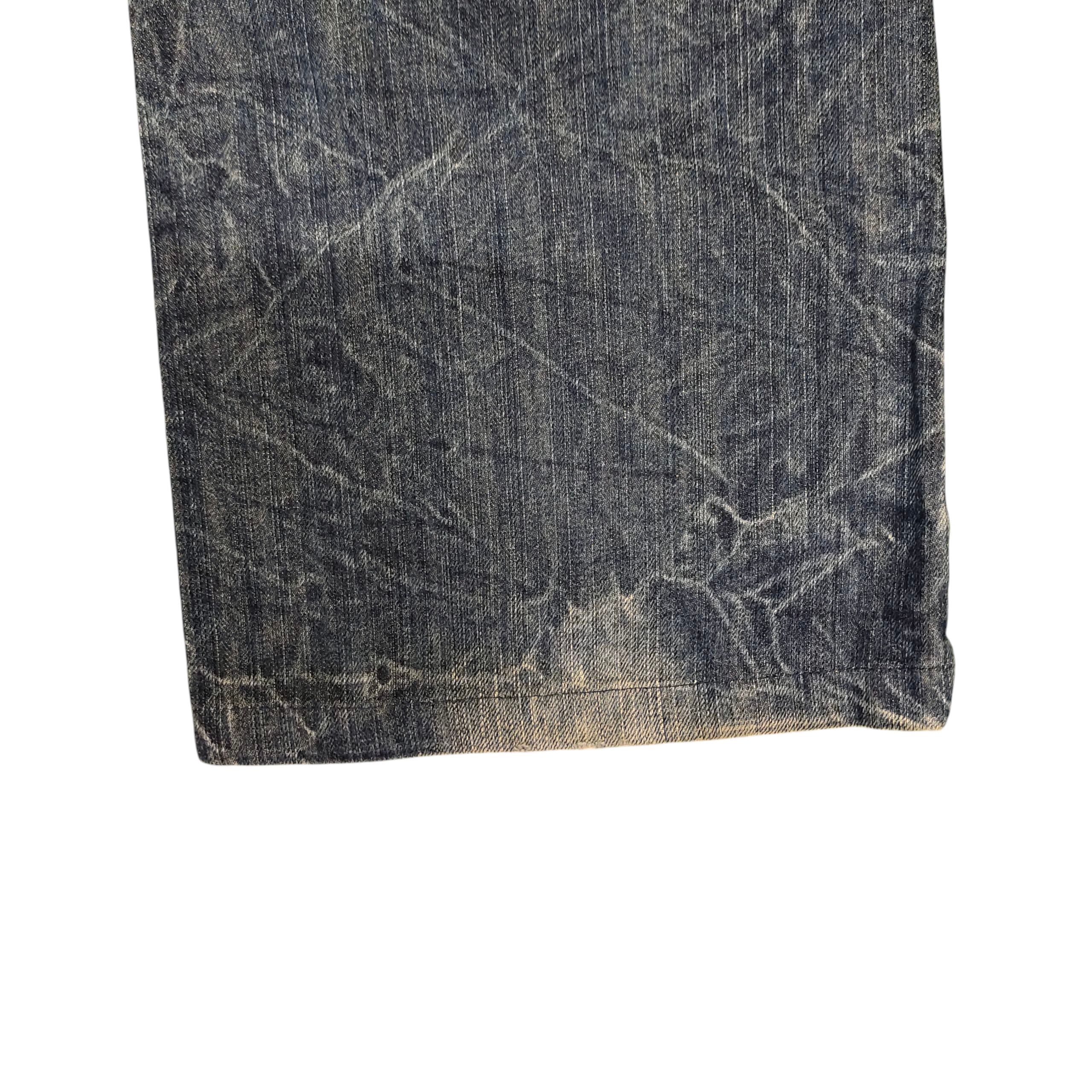 If Six Was Nine Flare Jeans Red Pepper Clawmark Distres Bootcut Low Rise Y2k Size US 28 / EU 44 - 7 Thumbnail