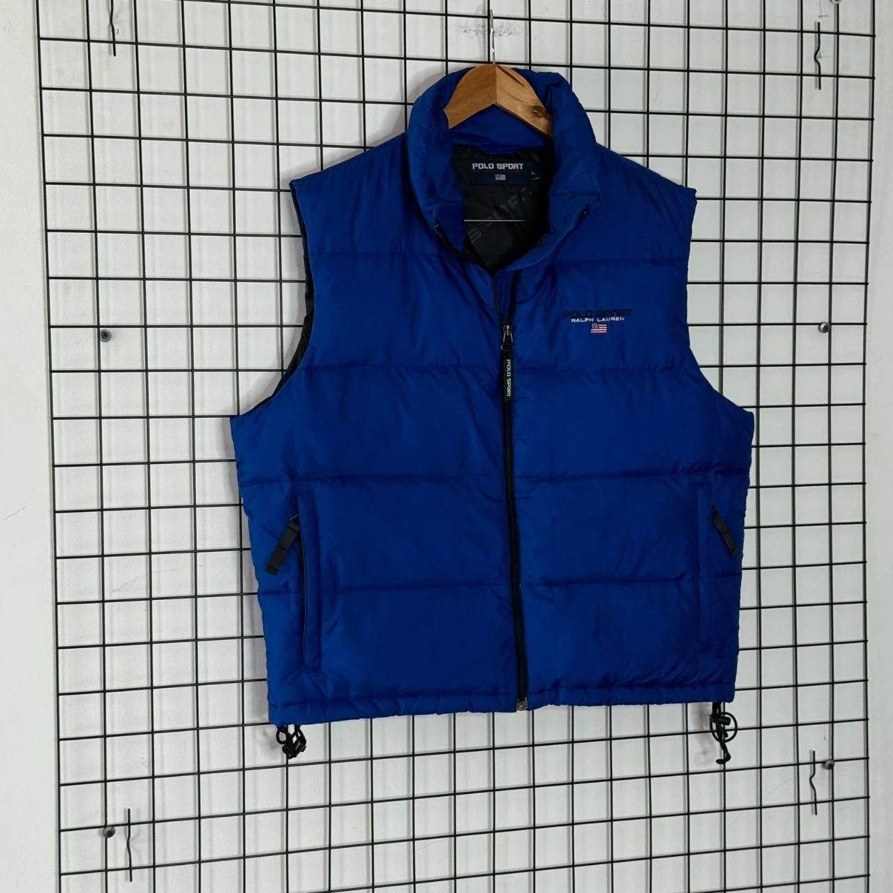 Polo Ralph Lauren Polo Sport Gilet Down Filled Blue Embroidred Logo Size US L / EU 52-54 / 3 - 3 Thumbnail