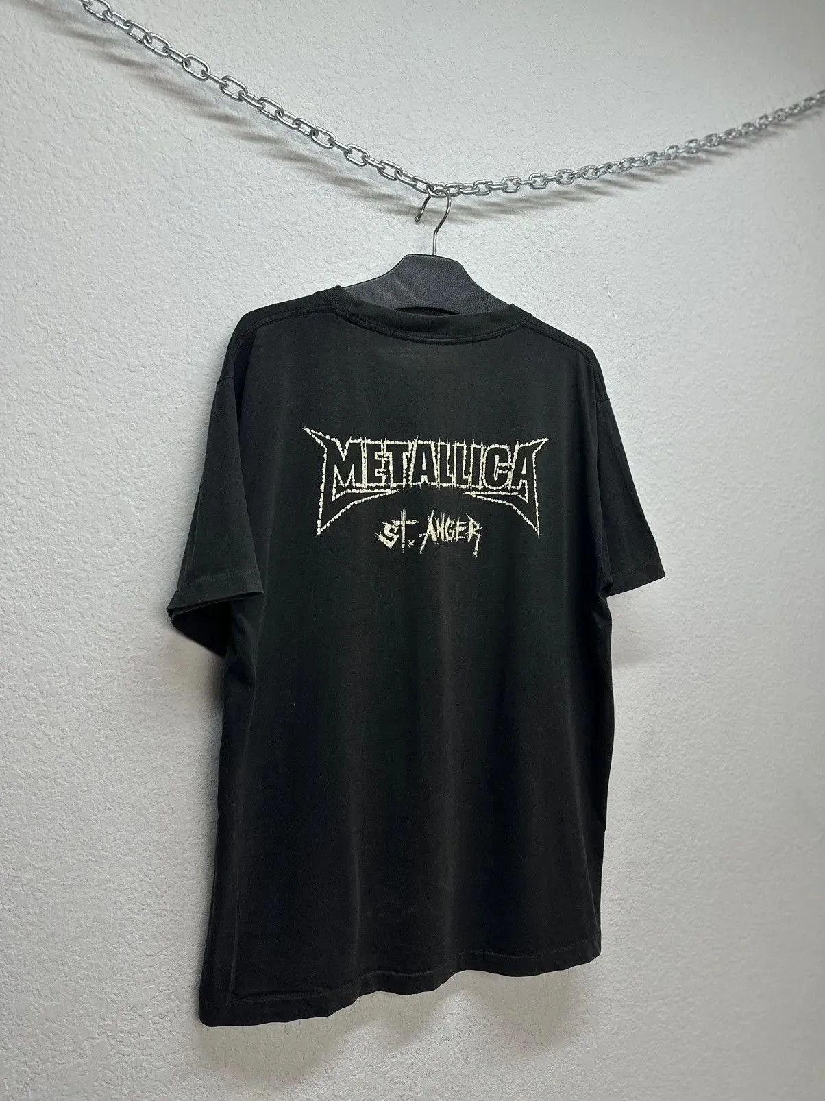Brockum Vintage Metallica T-shirt 1990 Concert Tour Band tee Rock Size US L / EU 52-54 / 3 - 9 Thumbnail