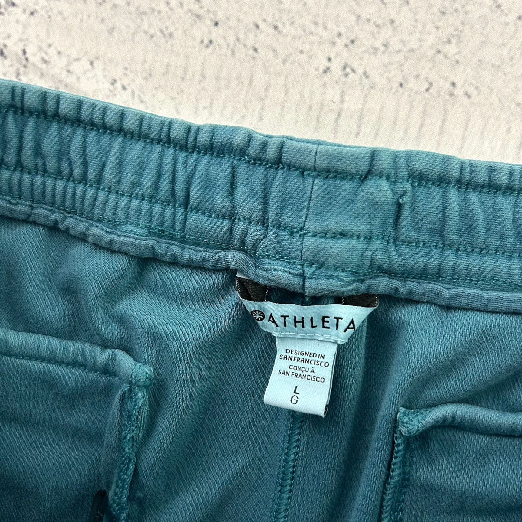 Athleta Athleta Farallon Sweatpants Women's L Green Sweatpants"} Size 36" / US 14 / IT 50 - 4 Thumbnail