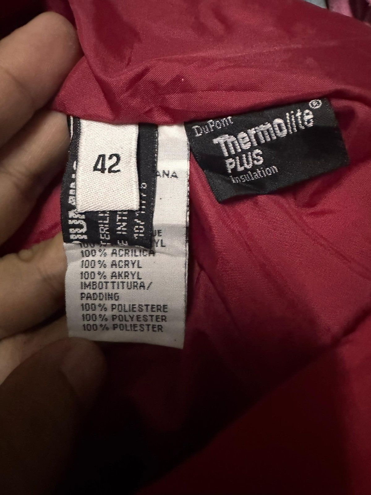 Dolce & Gabbana Authentic🔥Dolce &Gabbana Thermolite Plus Vest Zipper Jacket Size 42S - 7 Thumbnail