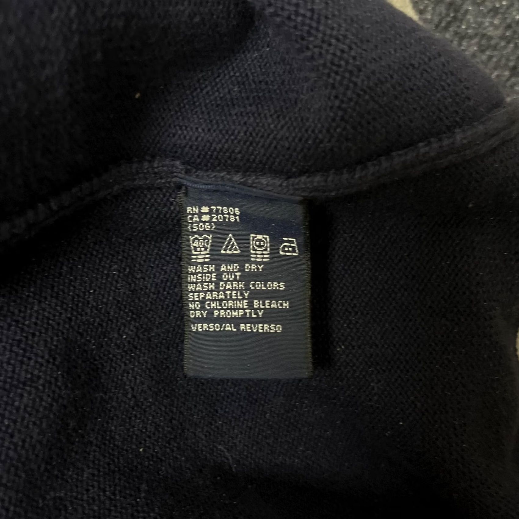 Tommy Hilfiger Tommy Hilfiger Sweater Mens XL Navy Crewneck Cotton Knit Pullover Chest Stripe Size US XL / EU 56 / 4 - 4 Thumbnail