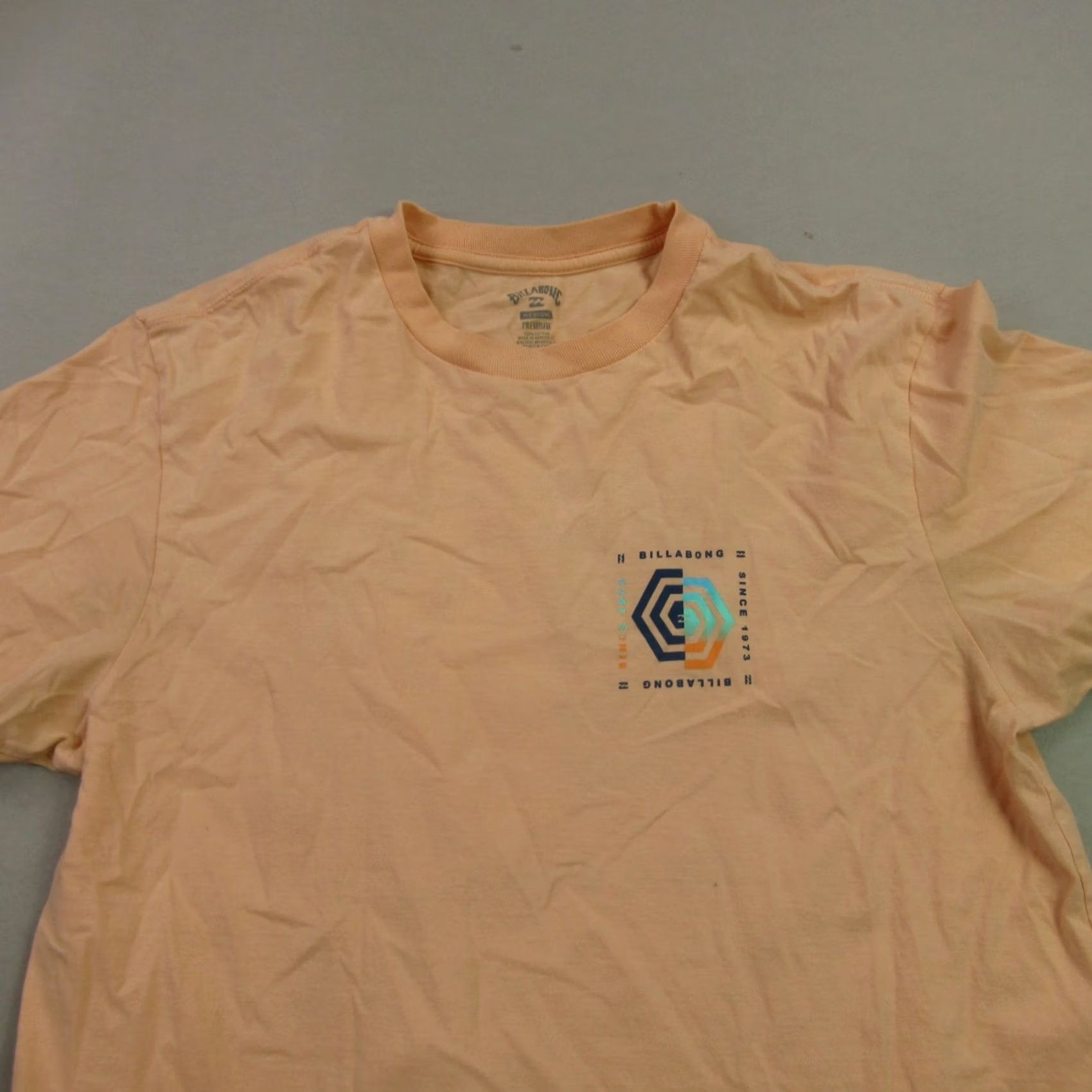 Billabong Billabong Shirt Mens Medium Short Sleeve Crew Neck Lightweight Orange Shirt Size US M / EU 48-50 / 2 - 3 Thumbnail