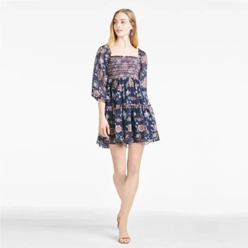Sachin & Babi NWT SACHIN + BABI “Lola” Mini Dress Size S / US 4 / IT 40 - 1 Thumbnail