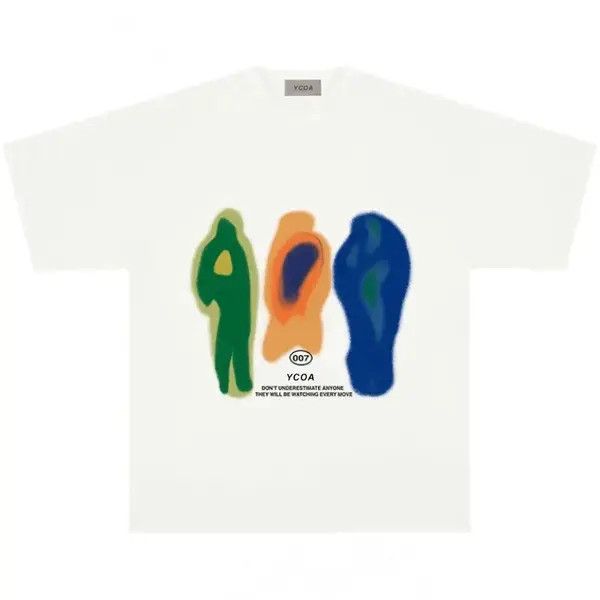 VIBE Oversize fashionable T-shirt hip-hop style summer y2k Size US L / EU 52-54 / 3 - 1 Thumbnail