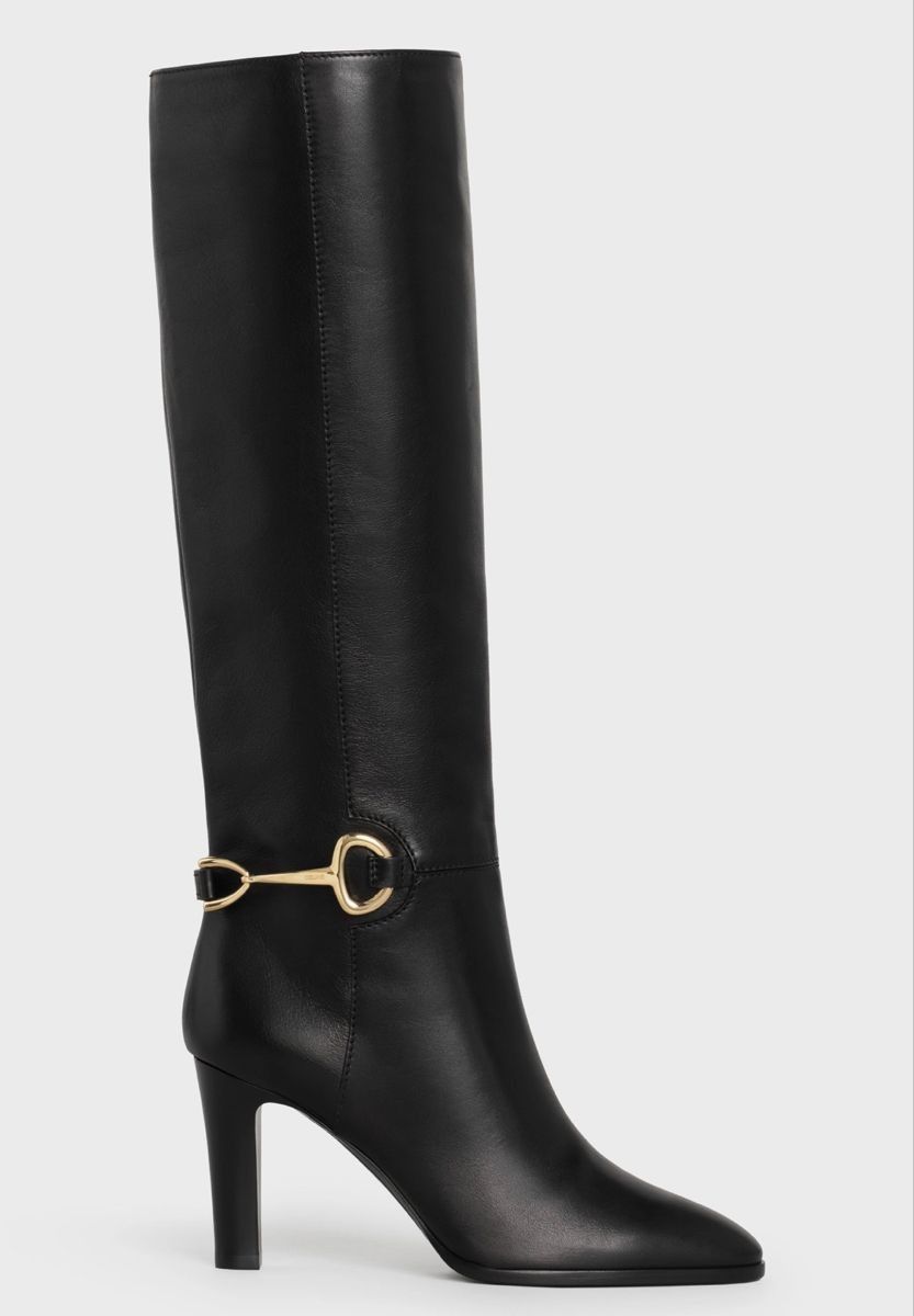 image of Celine O1W1Db10124 Boot In Black, Women's (Size 7)