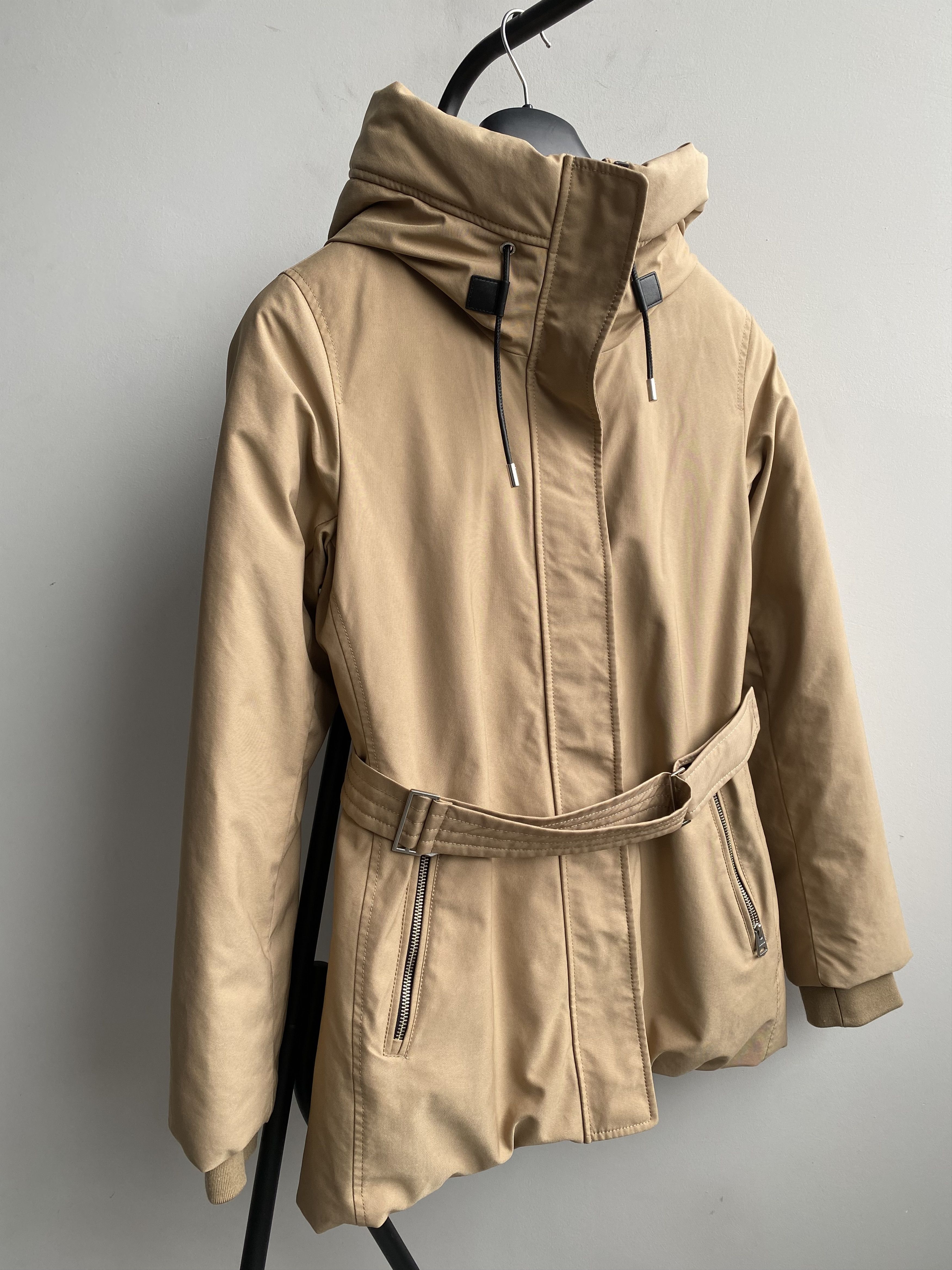 Mackage Mackage Montreal JENI-NF Camel Down Belted Coat rrp1290$ Size M / US 6-8 / IT 42-44 - 7 Thumbnail