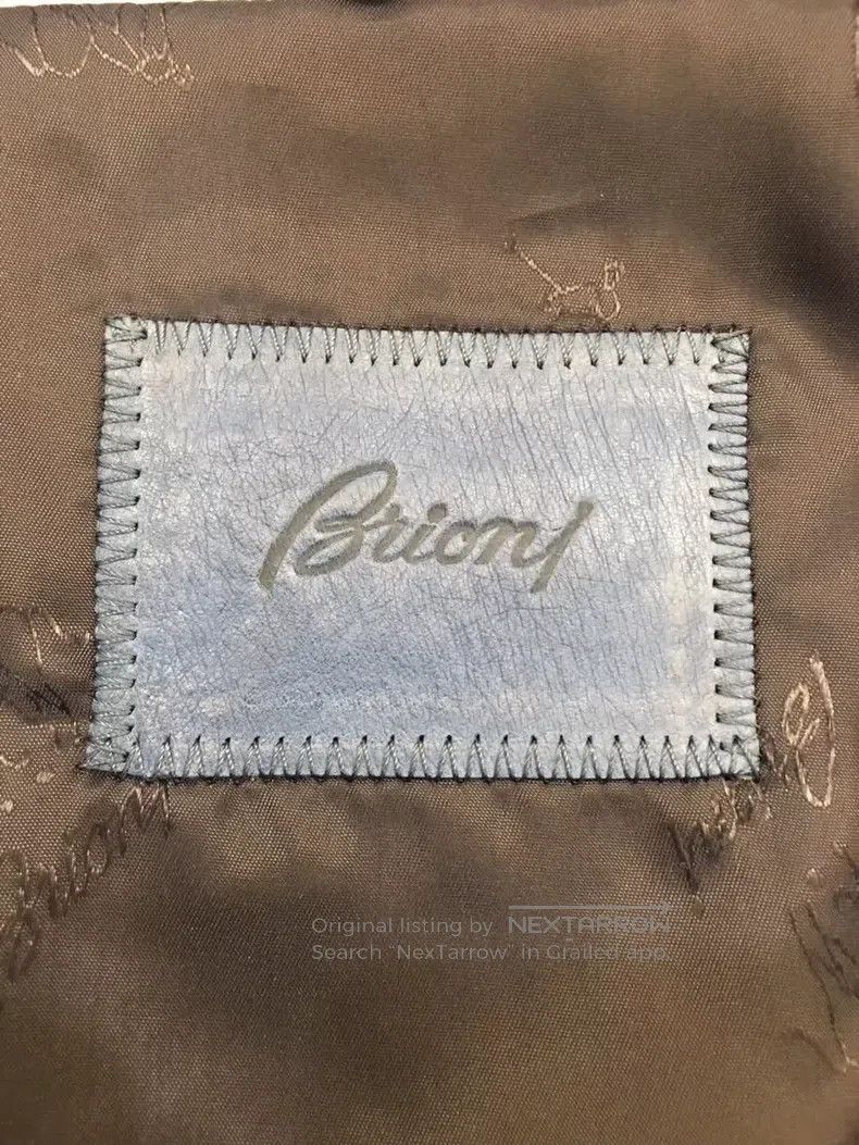 Brioni Brioni Ostrich Leather Jacket Size US M / EU 48-50 / 2 - 6 Thumbnail