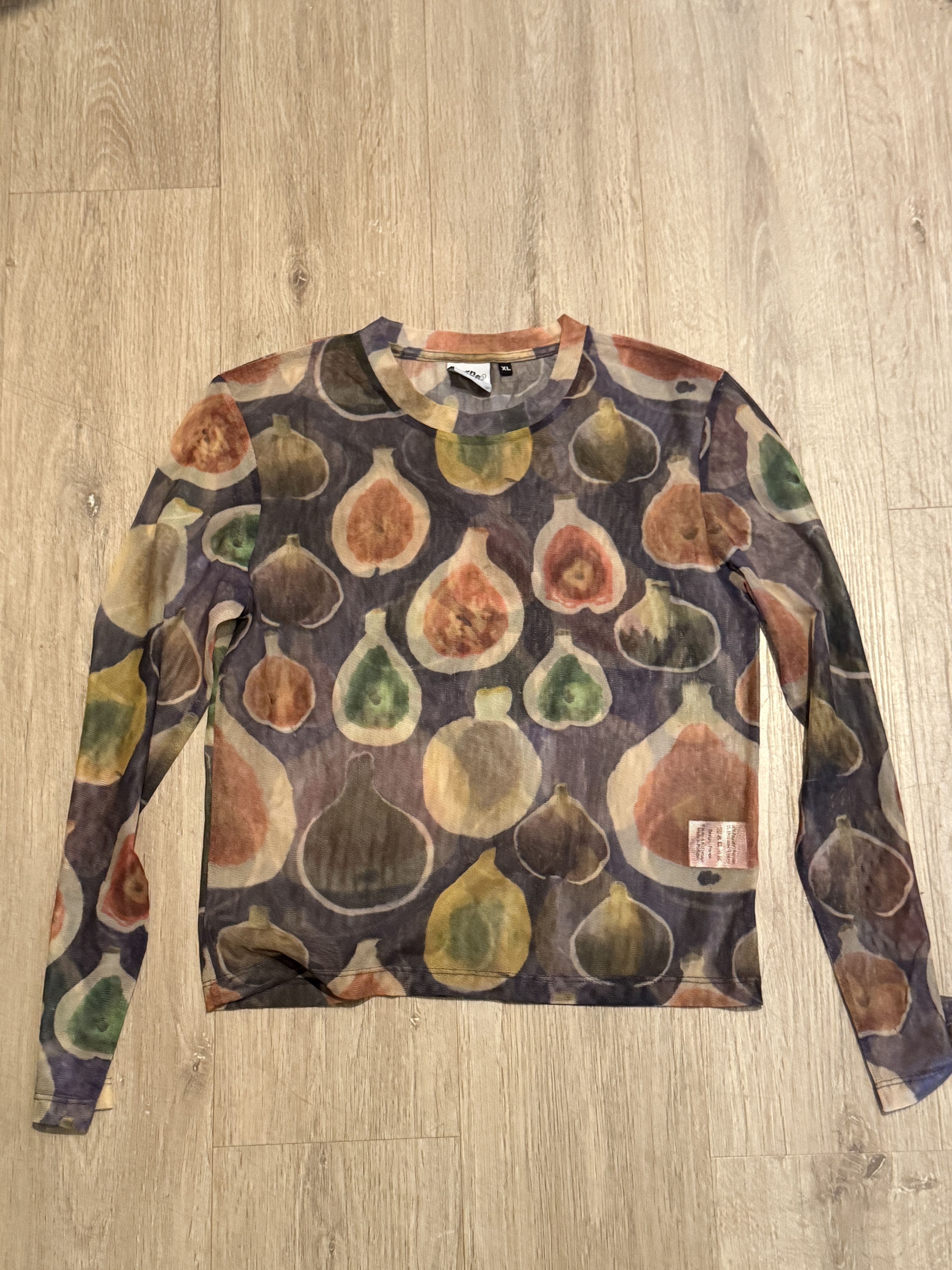 Carne Bollente Semi sheer figs long sleeve shirt Size US M / EU 48-50 / 2 - 1 Thumbnail