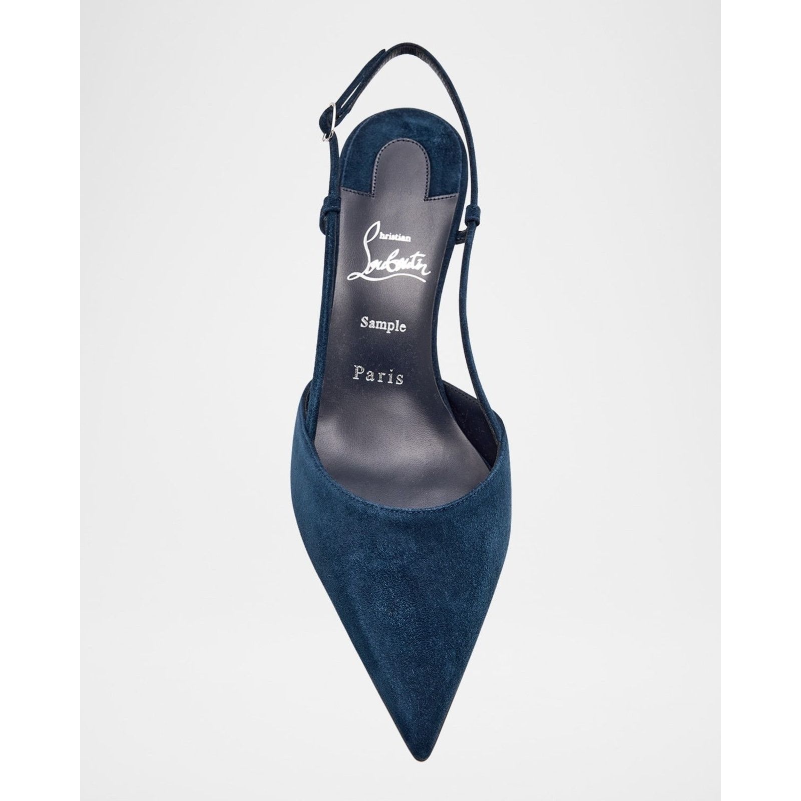 Christian Louboutin Christian Louboutin Condoroline 55 Marine Blue Pump 35.5 Size US 5.5 / IT 35.5 - 6 Thumbnail