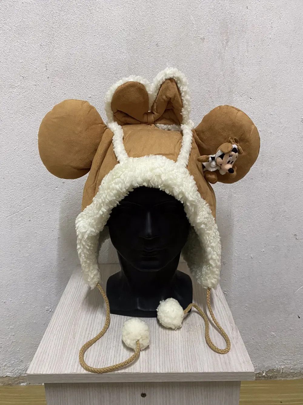 Disney × Mickey Mouse × Vintage Disney Mickey Mouse Bunny Horn Beanie Hat Size ONE SIZE - 2 Thumbnail