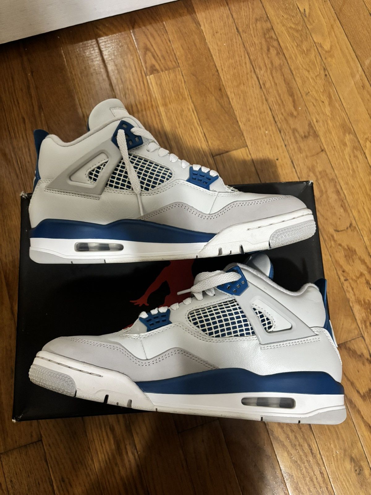 Jordan Brand Jordan 4 Military Blue Size US 8.5 / EU 41-42 - 2 Thumbnail