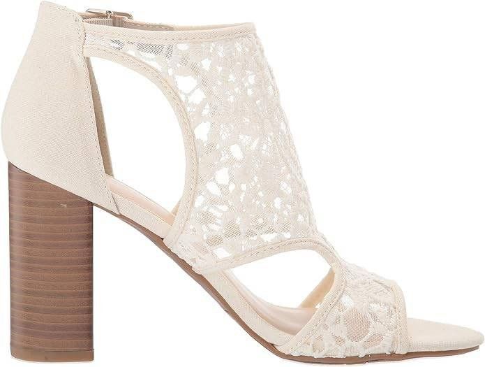 Other Fergalicious Maddox 3 Peep Toe Block Heels Maddox 3 Cream Size US 6 / IT 36 - 8 Thumbnail