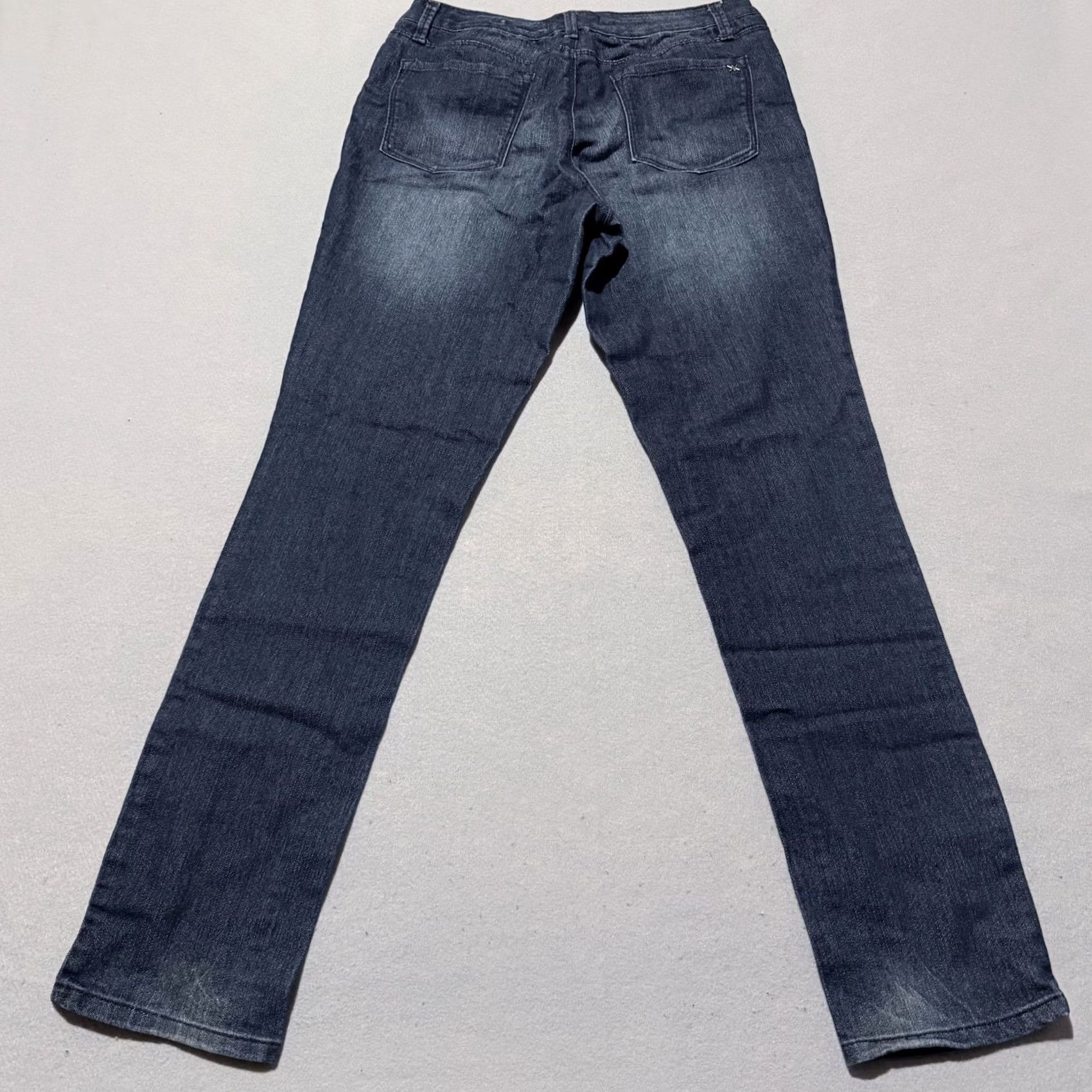 Denime Kim Kardashian Premium Curvy Skinny Jeans Women's Blue Denim Slim Fit - 12 Size 34" / US 12 / IT 48 - 2 Thumbnail