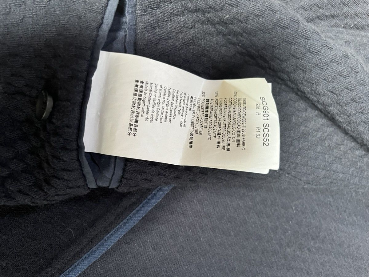 Armani Collezioni Armani Collezioni cotton navy blazer Size 38R - 10 Thumbnail