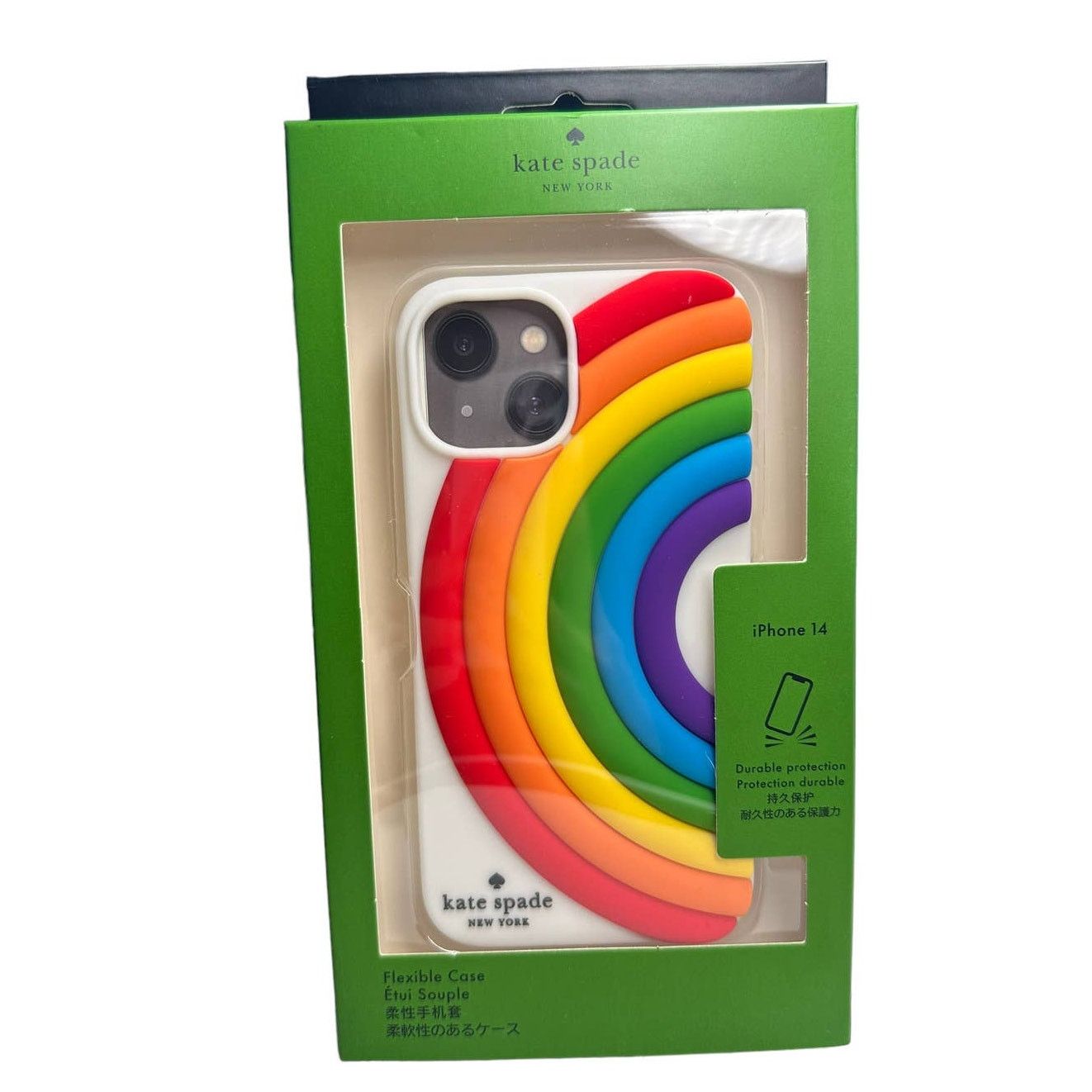 Kate Spade Kate Spade All Love Rainbow iPhone 14 Silicone Case Size ONE SIZE - 1 Thumbnail