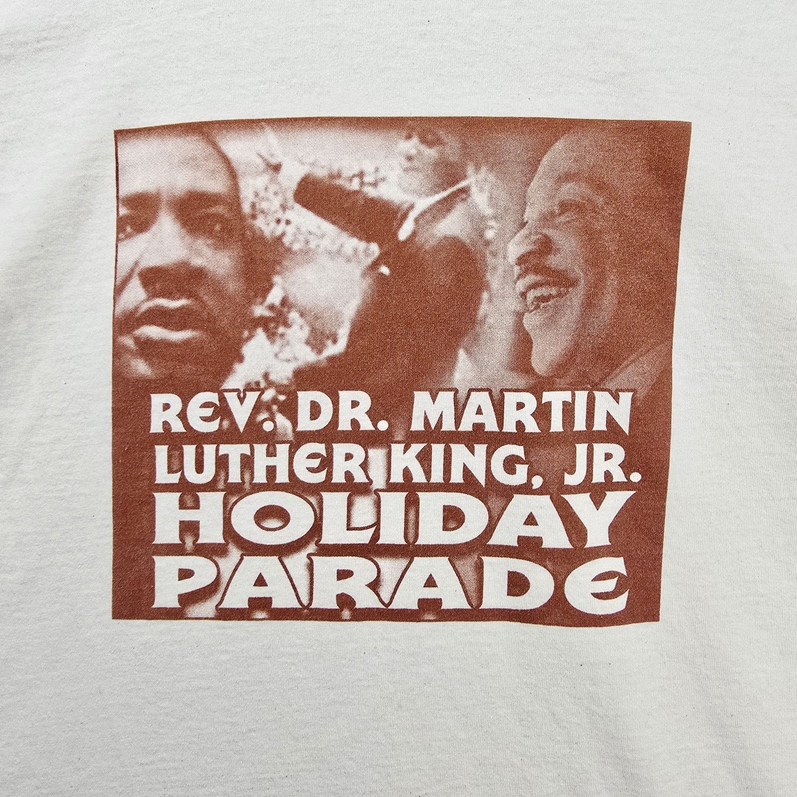 Fruit Of The Loom Martin Luther King Jr Holiday Parade Shirt XL MLK Vintage Size US XL / EU 56 / 4 - 3 Thumbnail