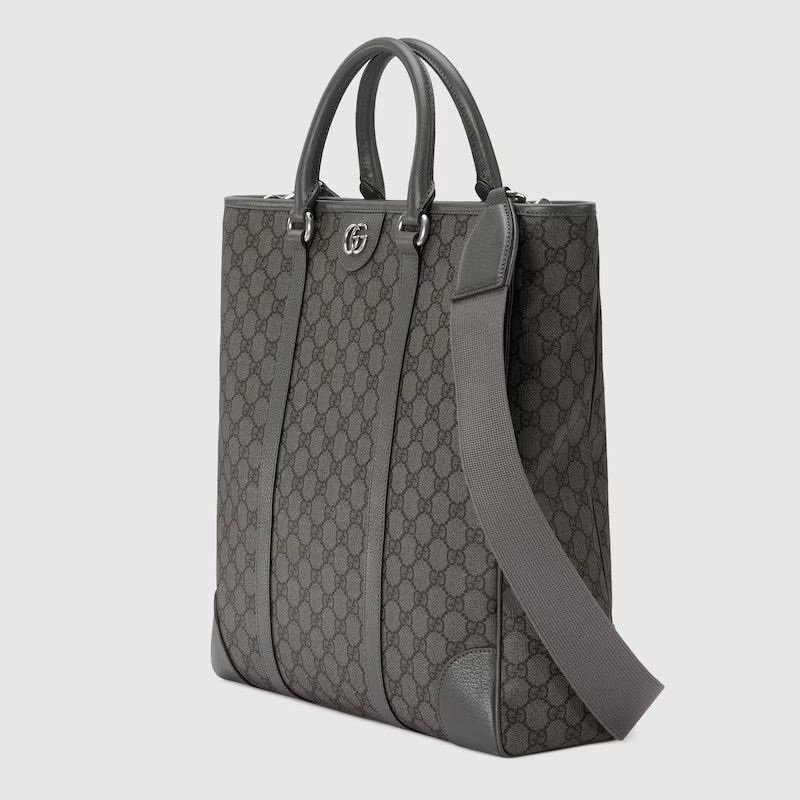 Gucci o1s1wg110225 Size:OS / Ophidia Medium Tote Bag in Grey/Black Size ONE SIZE - 2 Thumbnail