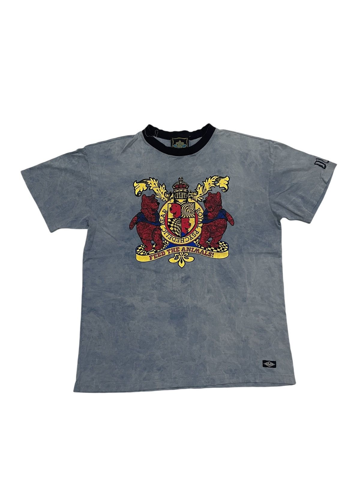 Vintage Vintage DUB FACTORY ROYAL PSYCHEDELIC BEAR TyeDie Tees Size US L / EU 52-54 / 3 - 1 Thumbnail