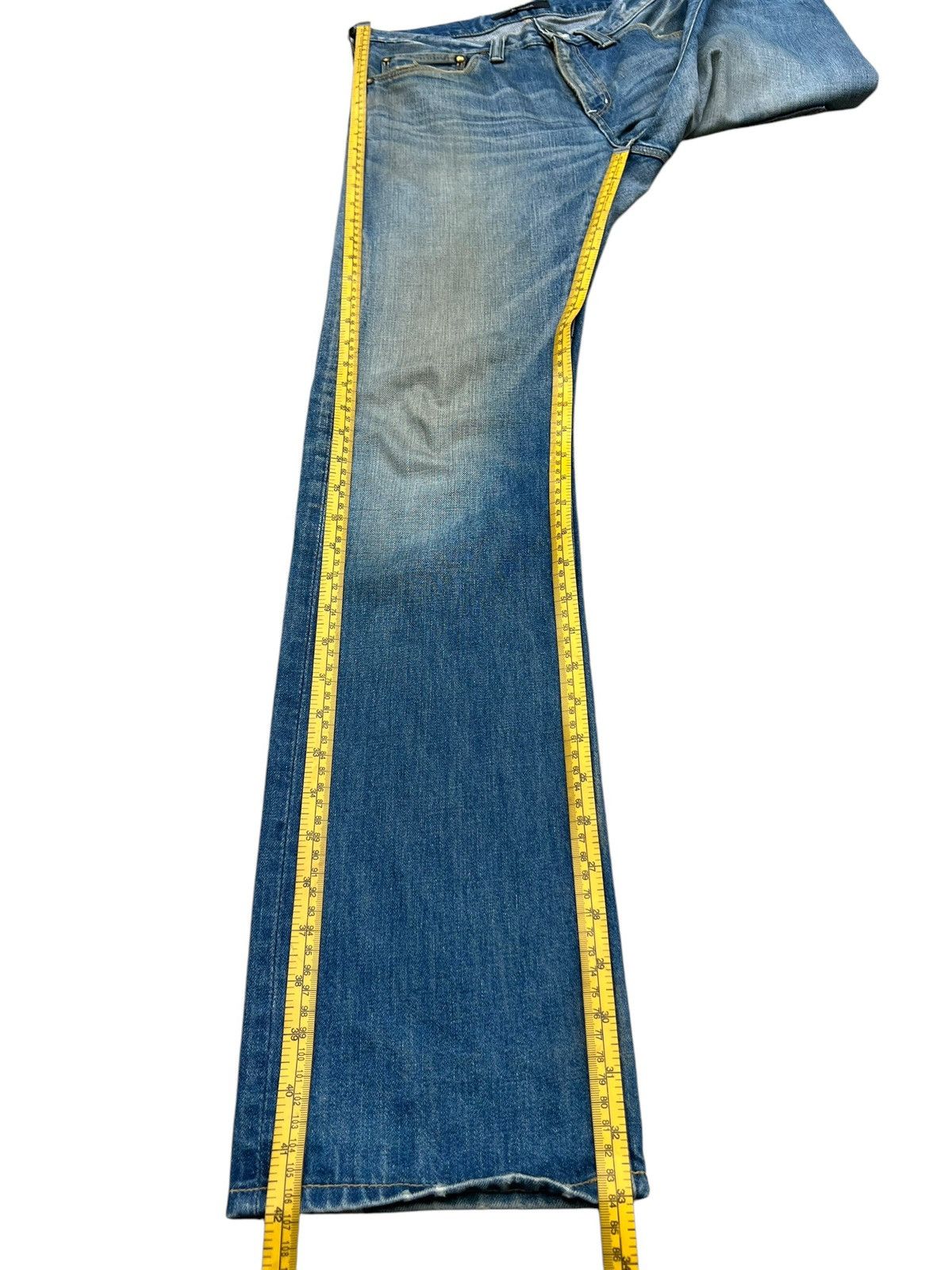 Johnbull John Bull Japan Mudwash Distressed Denim Jeans 30x33 Size US 30 / EU 46 - 12 Thumbnail