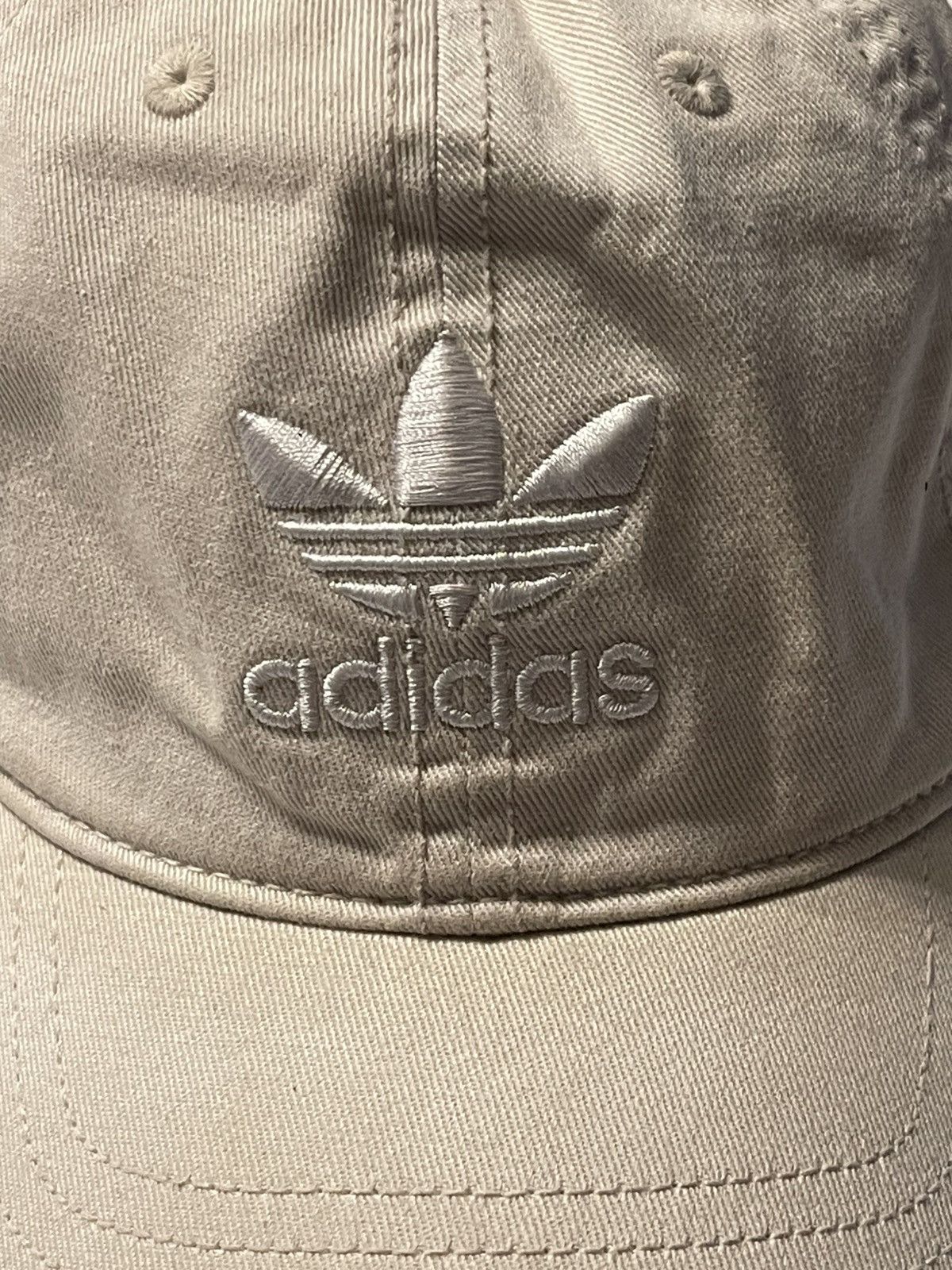 Adidas Adidas Originals Trefoil Baseball Cotton Dad Hat Adjustable Size ONE SIZE - 3 Thumbnail