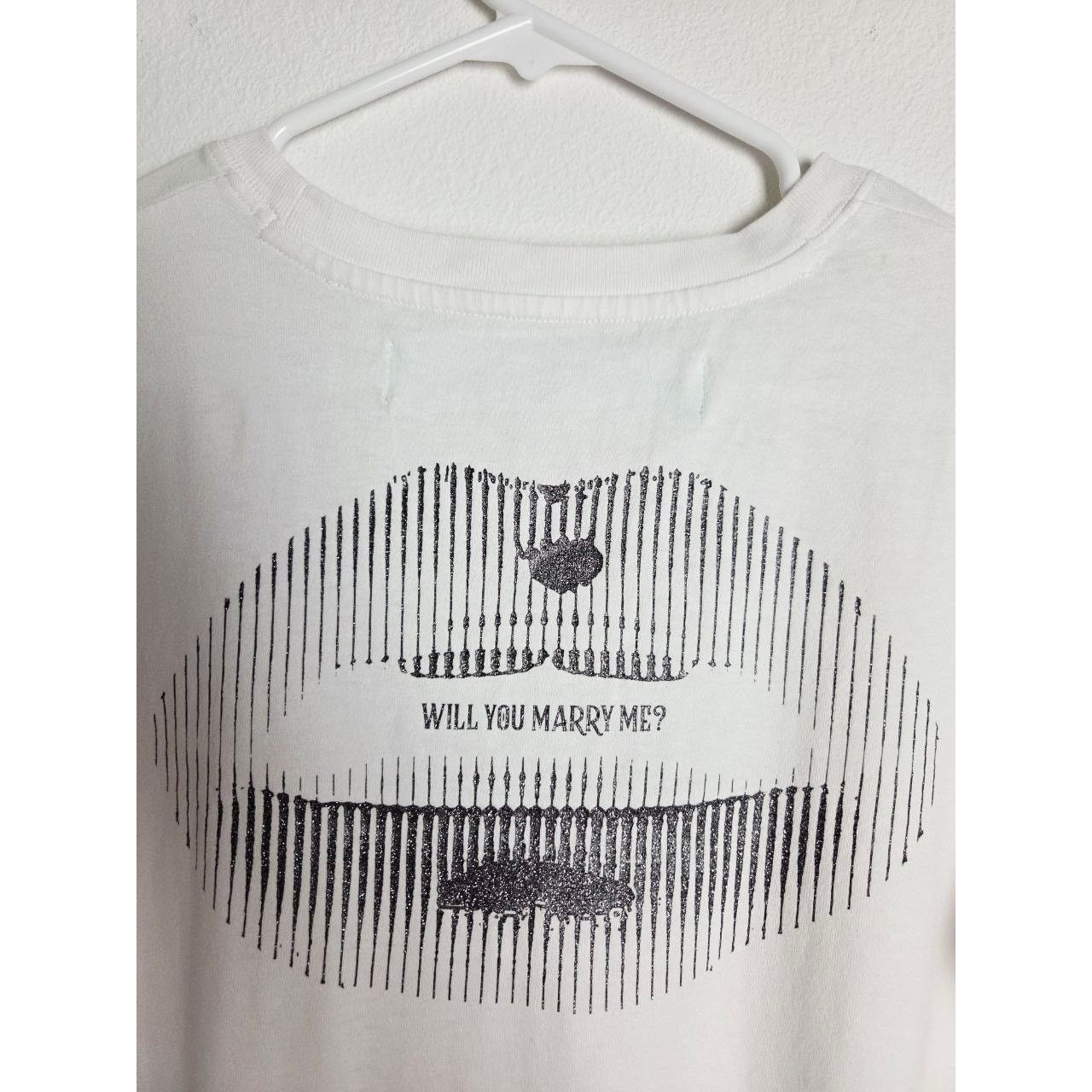 Off-White Off White c/o Virgil Abloh Will You Marry Me Tee Size M Size US M / EU 48-50 / 2 - 3 Thumbnail
