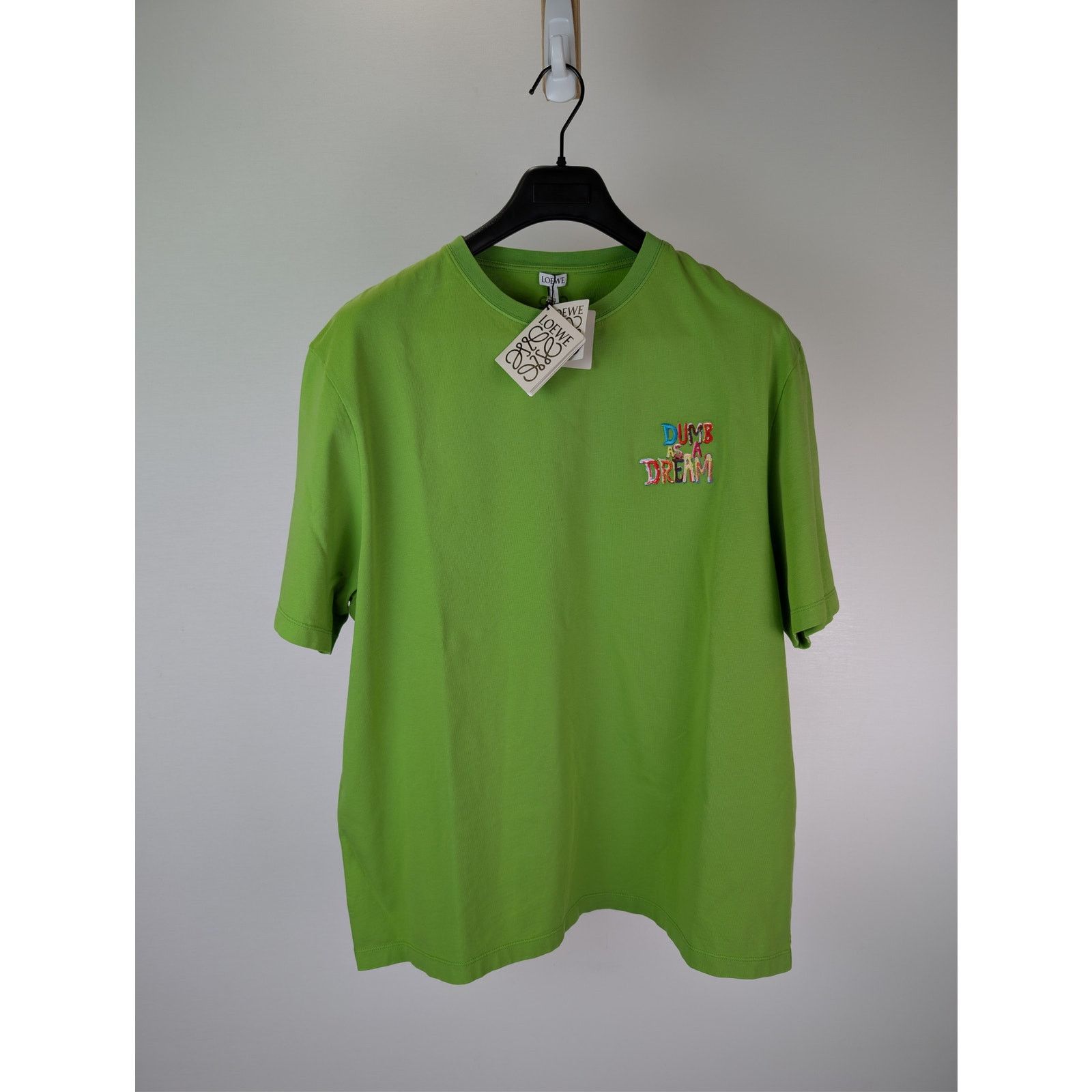 Loewe o1rshd1 Loose Fit T-Shirt Hawkins Te in Green Size US M / EU 48-50 / 2 - 8 Thumbnail
