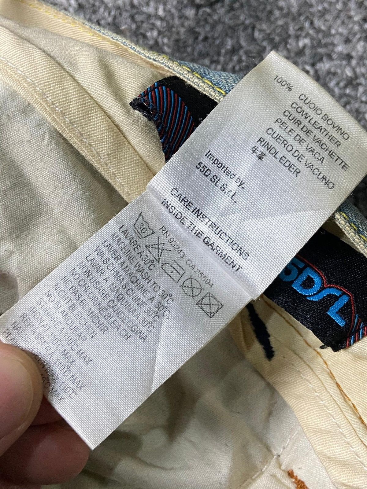 55DSL × Japanese Brand × Vintage Vintage 55DSL Relaxed Fit Cut Denim Jeans (131) Size US 34 / EU 50 - 8 Thumbnail