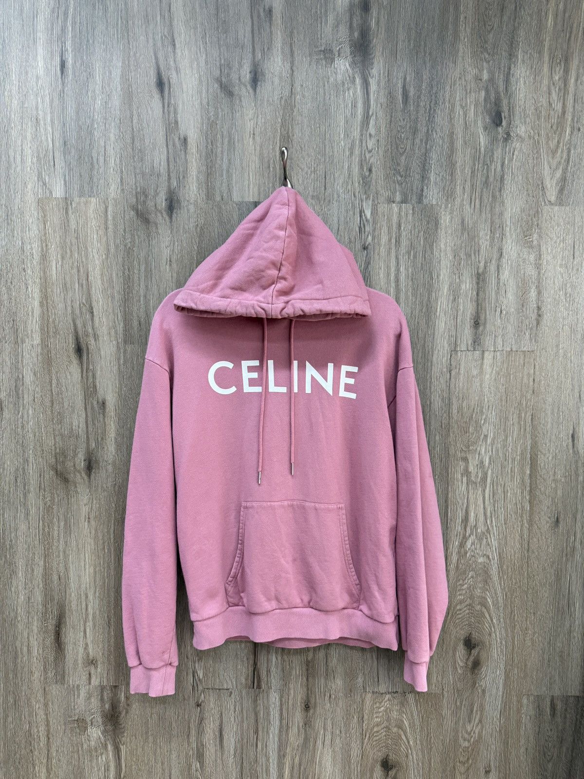 Celine Celine Pink Hoodie Size US S / EU 44-46 / 1 - 1 Thumbnail
