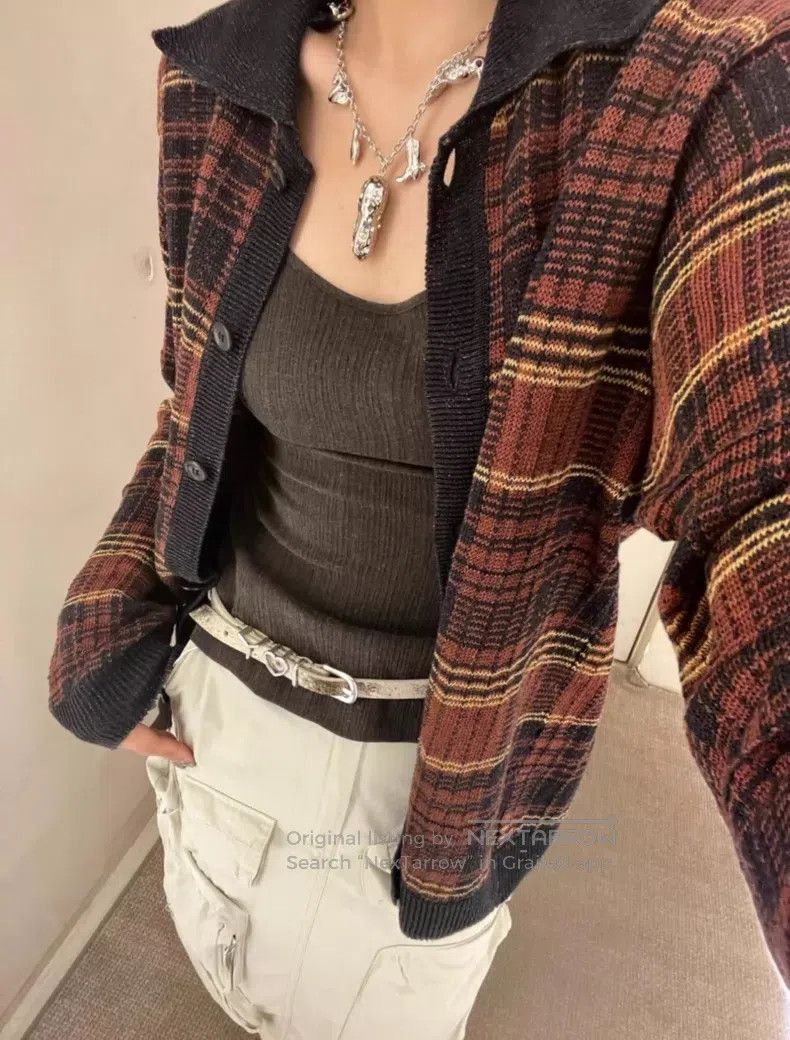 Our Legacy Our Legacy Point Collar Plaid Single Breasted Long Sleeve Size US S / EU 44-46 / 1 - 2 Thumbnail