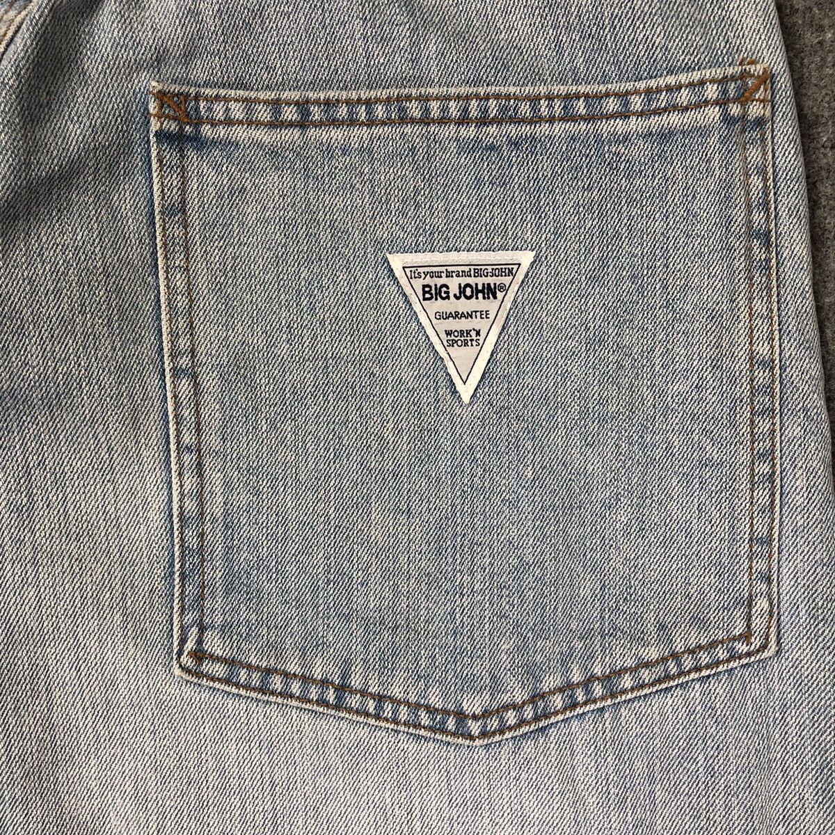 Vintage Vintage 90s Faded BIG JOHN Baggy Jeans Size US 30 / EU 46 - 3 Thumbnail