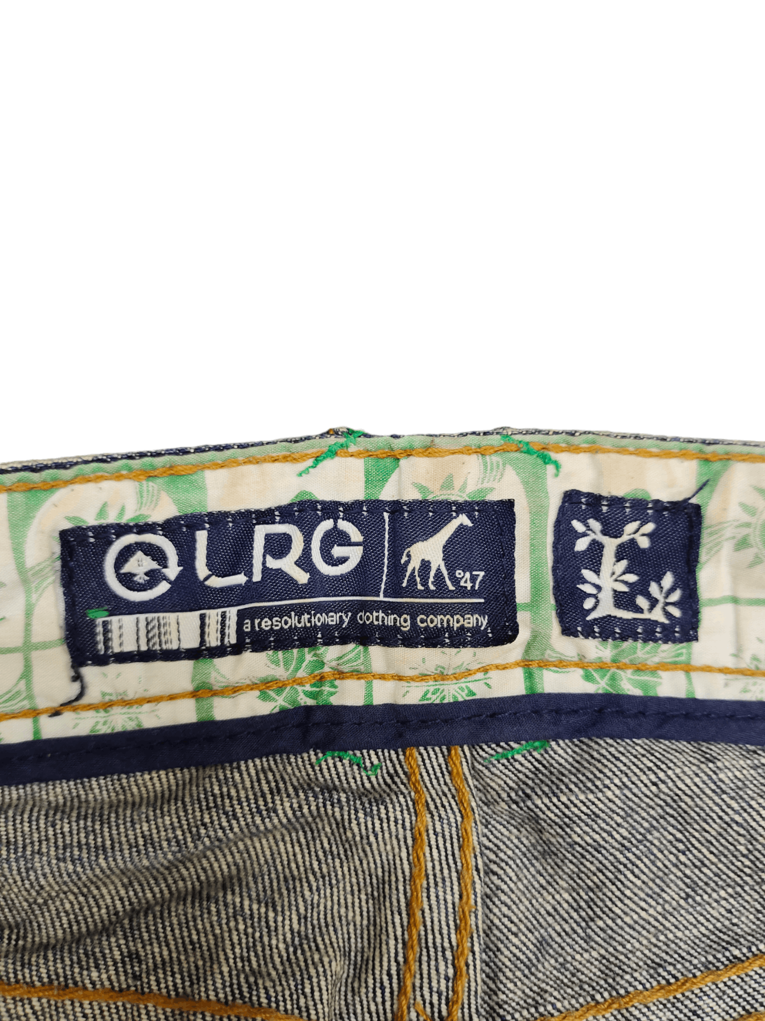 LRG Lrg Clawmark Stone Wash Wide Leg Denim 90s Jnco Baggy Jeans Size US 34 / EU 50 - 15 Thumbnail