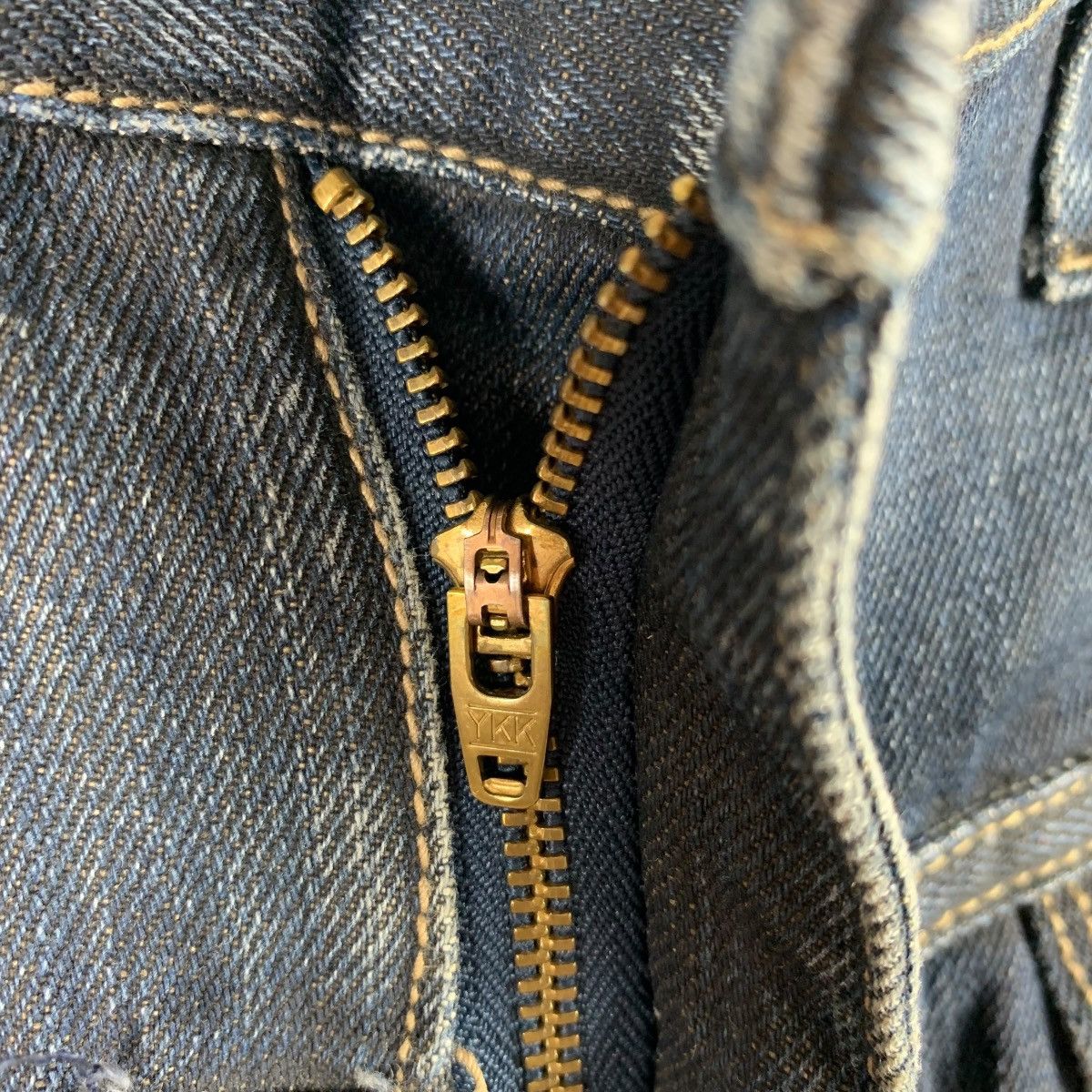 Japanese Brand × PPFM PPFM zipper bondage multipocket waxed jeans Size US 31 - 13 Thumbnail