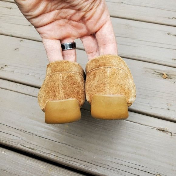 G.H. Bass & Co. GH Bass Bonnie Tan Honey Suede Leather Tassel Penny Loafers Size US 6.5 / IT 36.5 - 6 Thumbnail