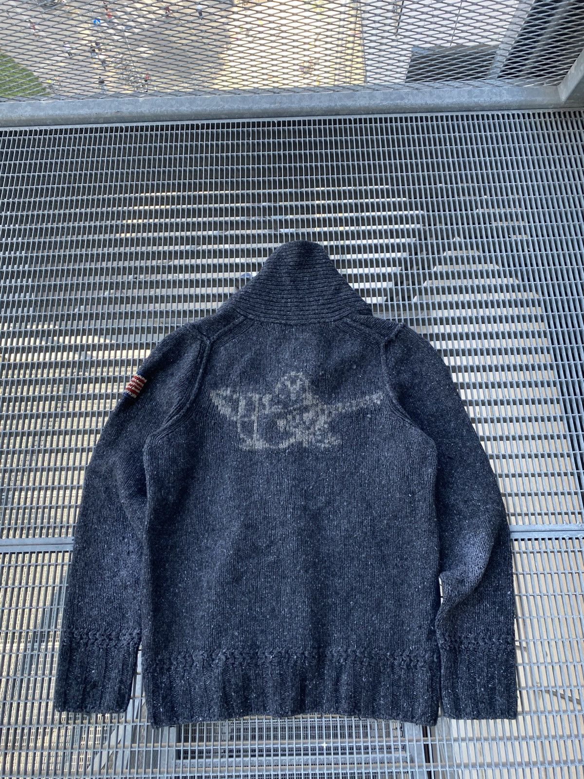 True Religion Knitted Back Logo Sweater