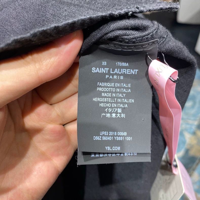 Saint Laurent Paris Saint Laurent Denim Sleeveless Vest- Size US XS / EU 42 / 0 - 4 Thumbnail