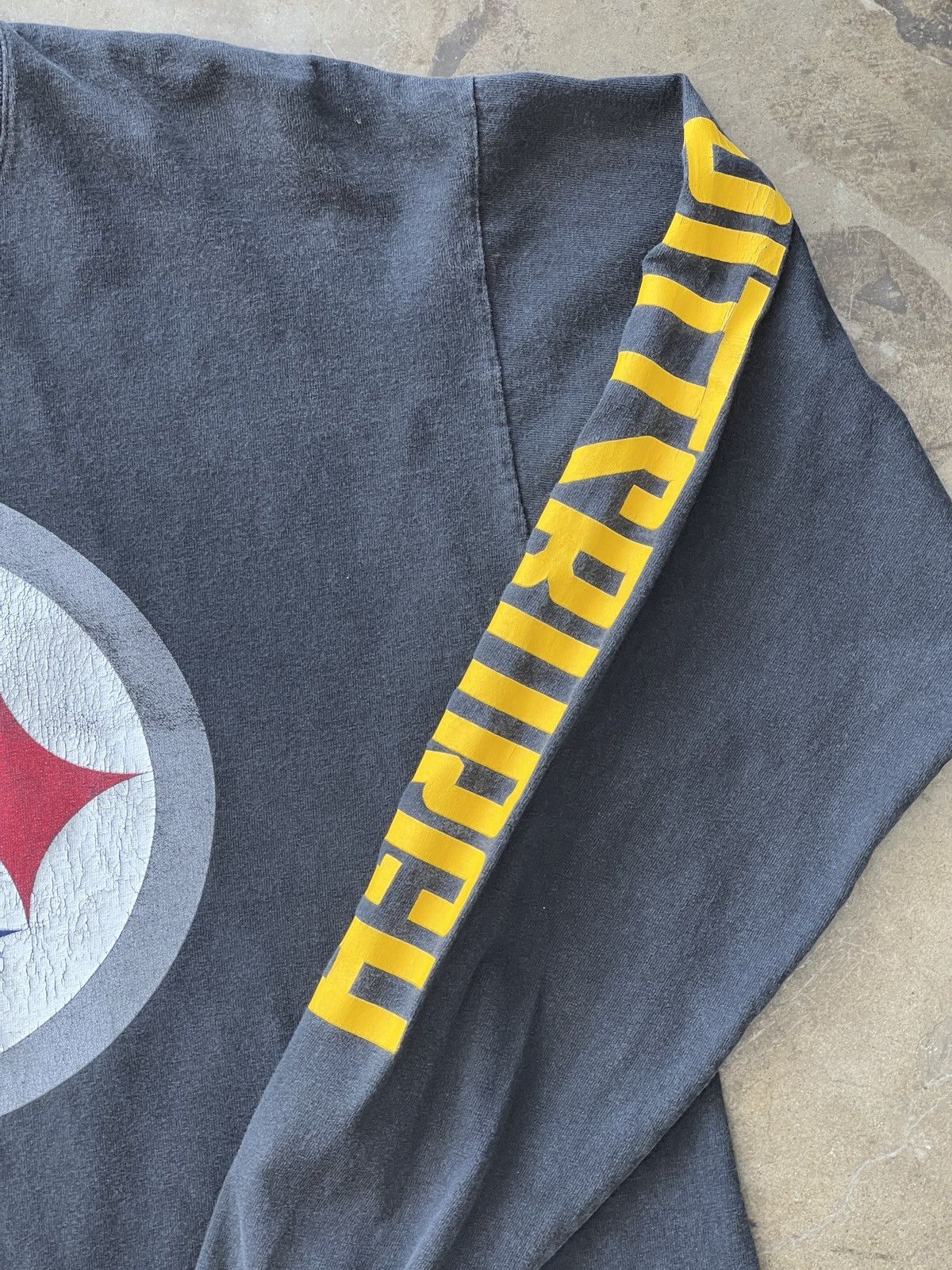 NFL × Reebok × Vintage Vintage Reebok NFL Pittsburg Steelers Long Sleeve Medium Size US M / EU 48-50 / 2 - 5 Thumbnail