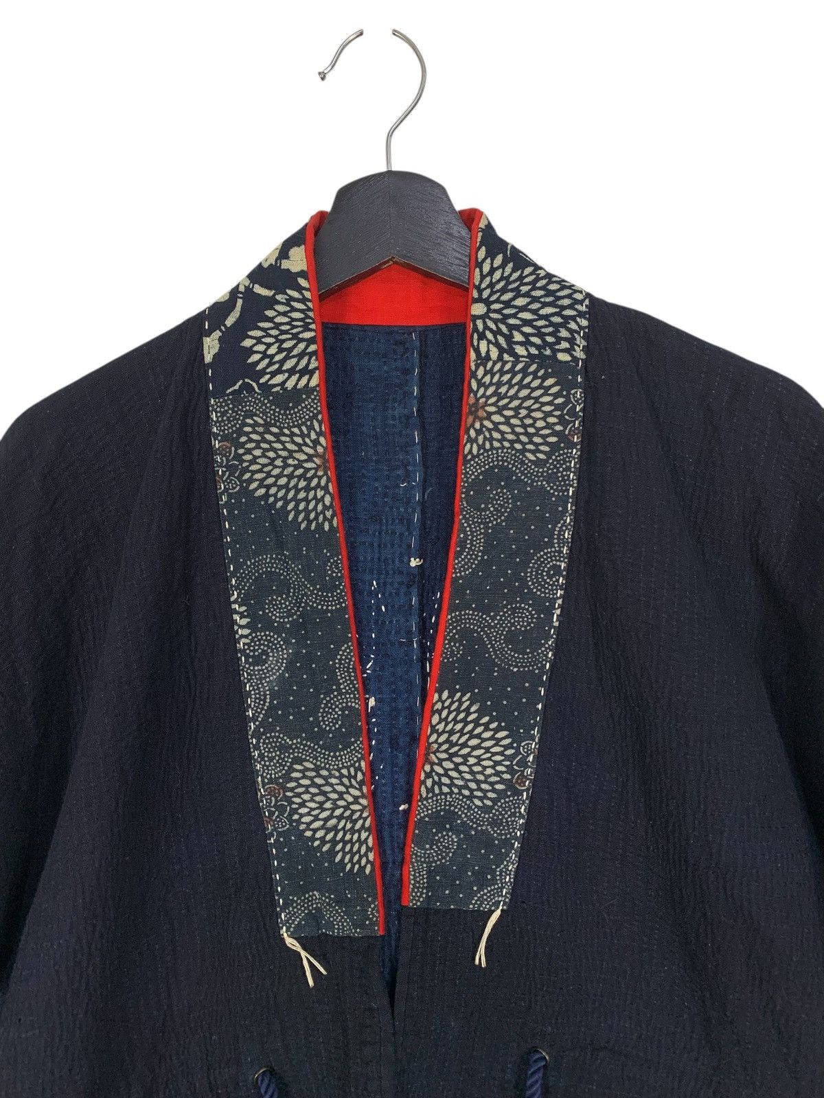 Japanese Brand Sashiko HandMade JapaneseBrand Streetwear art Jacket Kimono Size L / US 10 / IT 46 - 4 Thumbnail